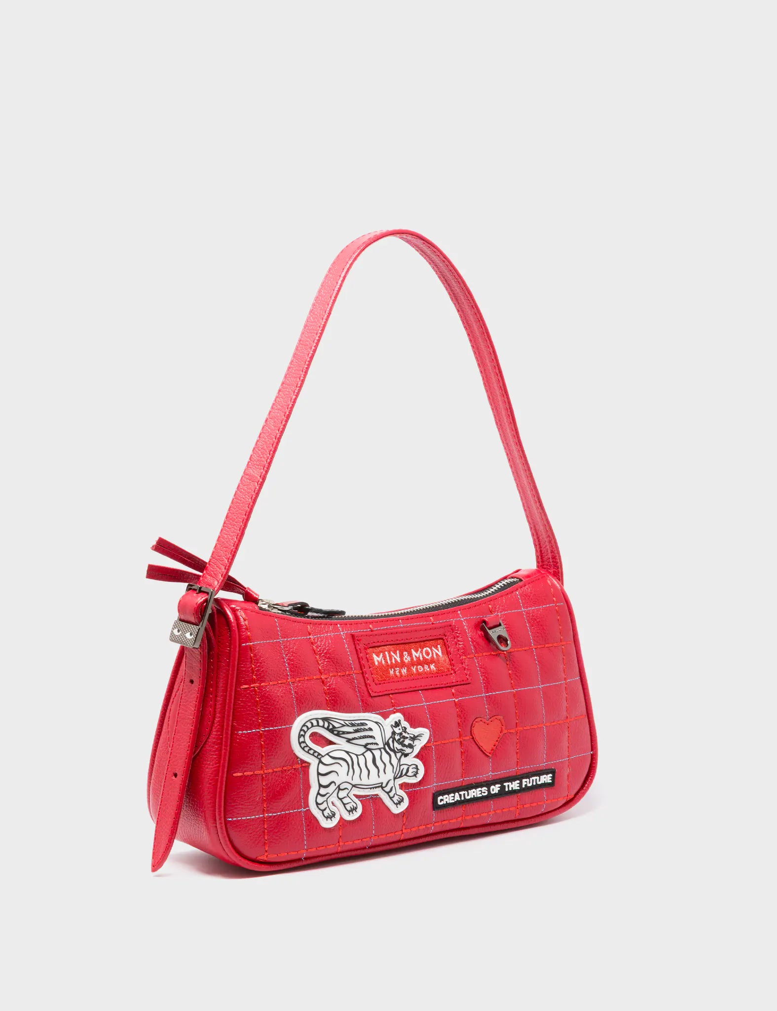 Lucas Hobo Mini Jester Red Handbag - Lovestitch Design 