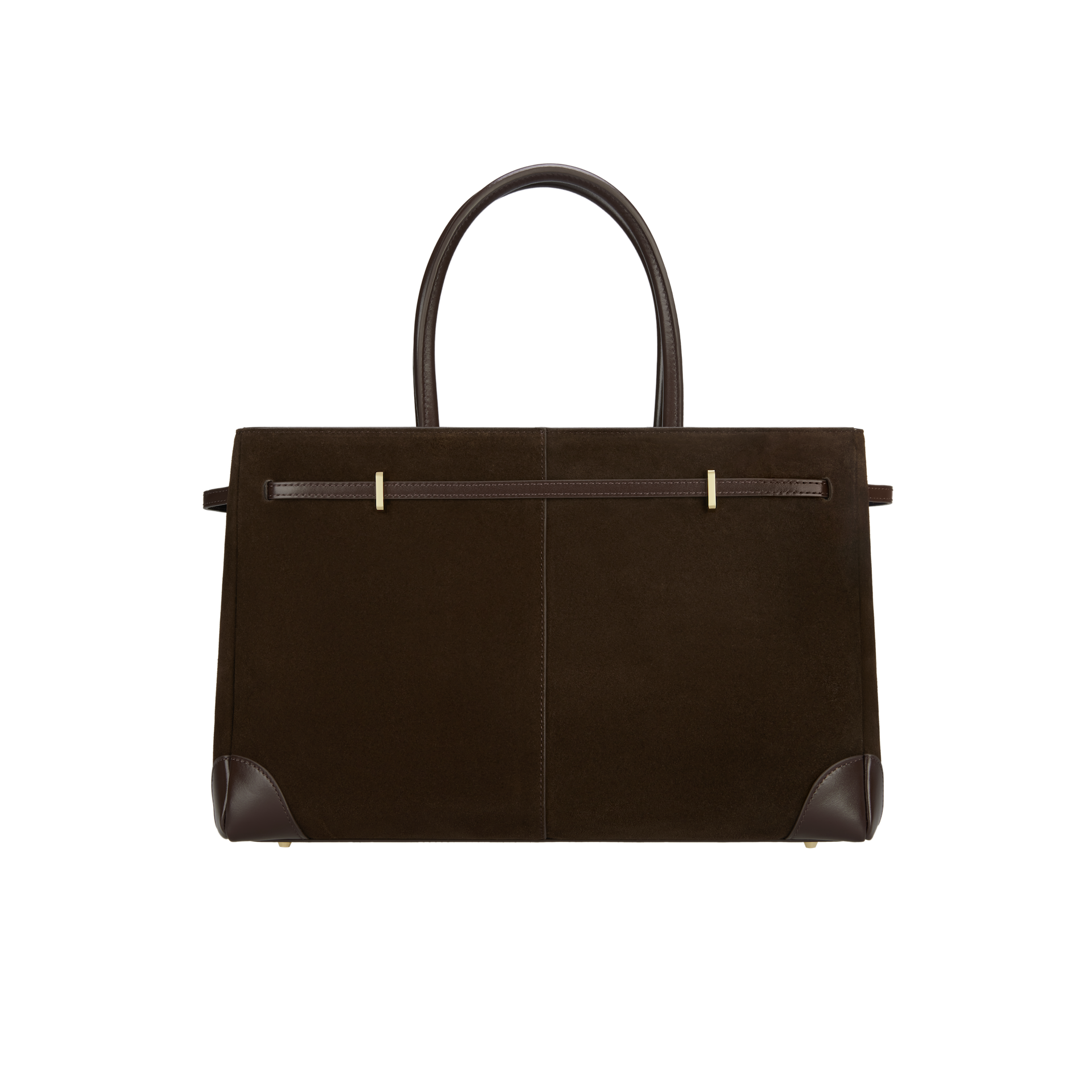 Espresso Suede Book Tote Bag 33 (Pre-Order Only)