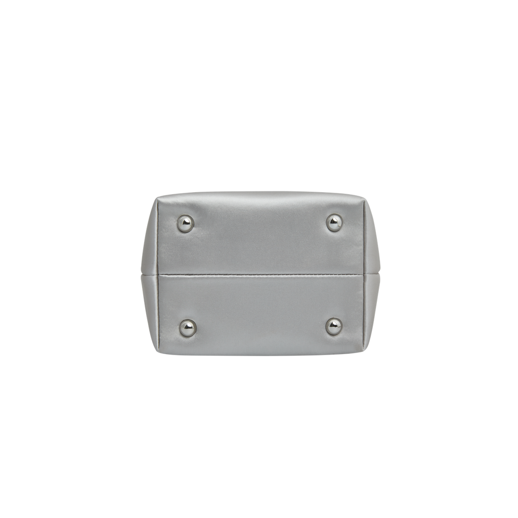 Mini Silver Diamond Handbag