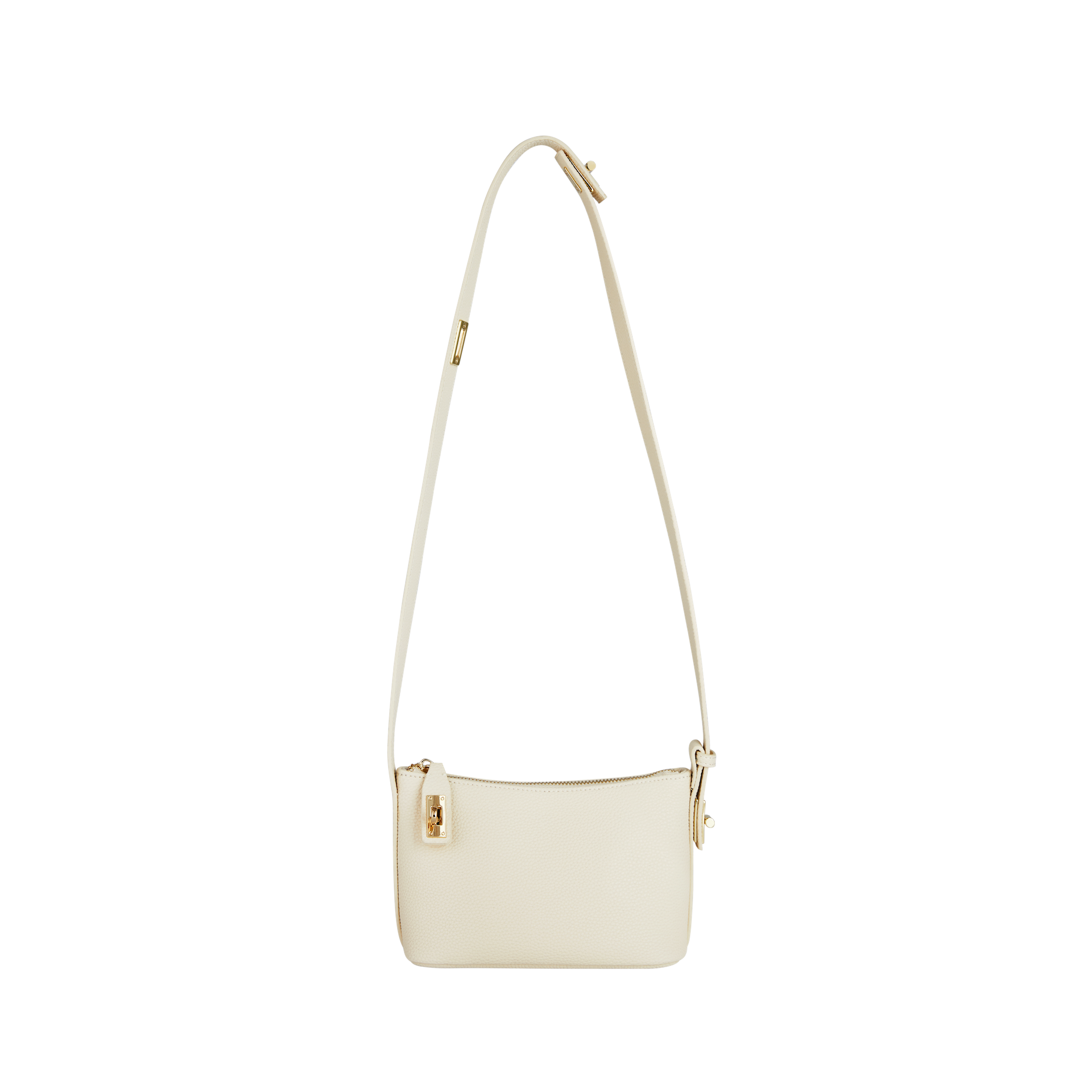Ivory Twister Hobo Bag