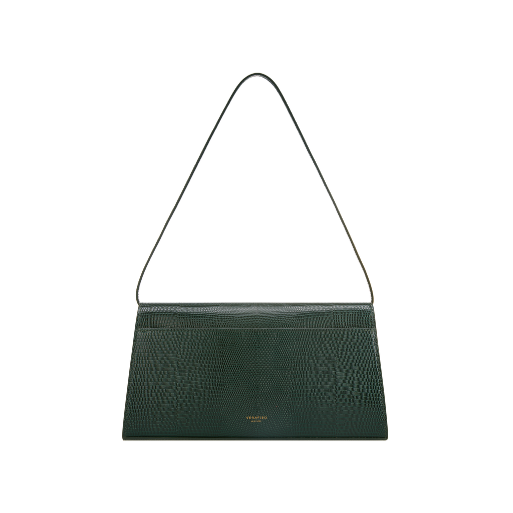 Emerald Lizard Shoulder Bag (Low Stock)