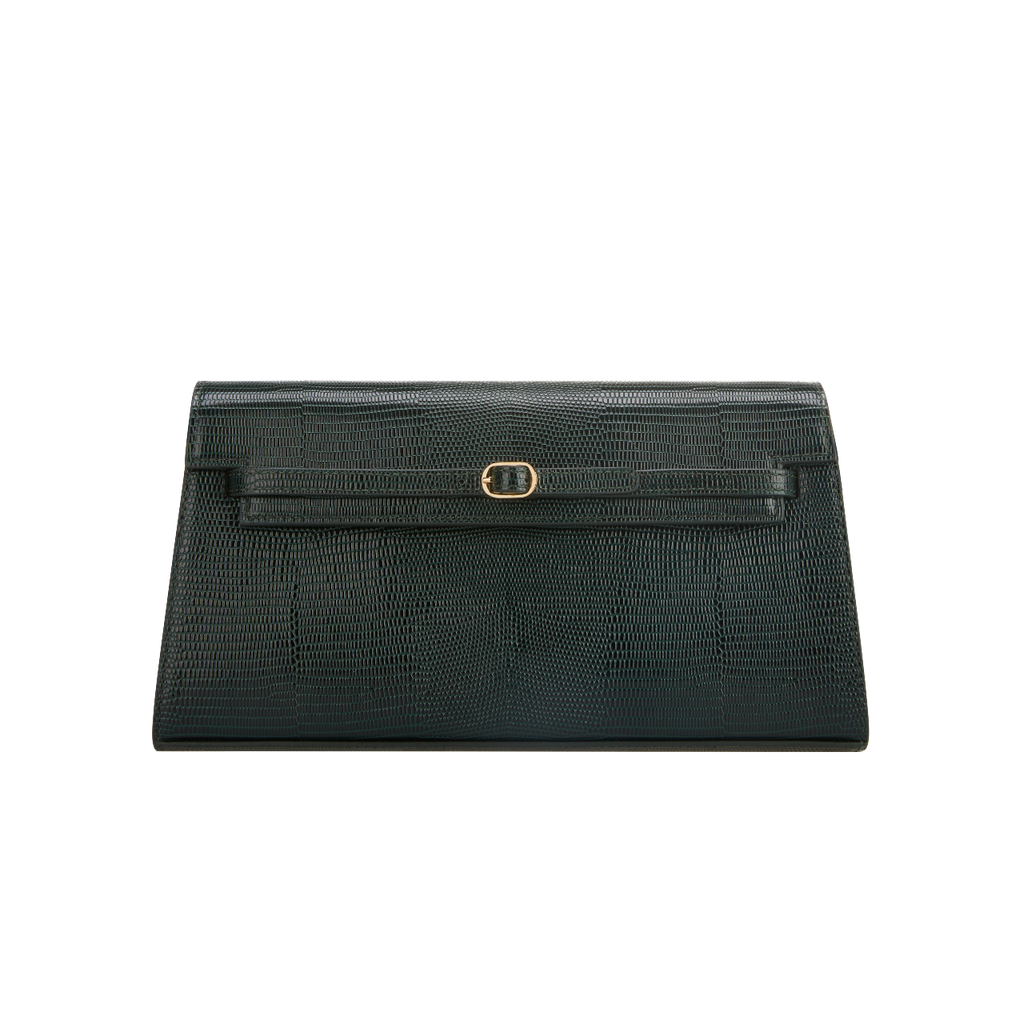 Emerald Lizard Shoulder Bag (Low Stock)