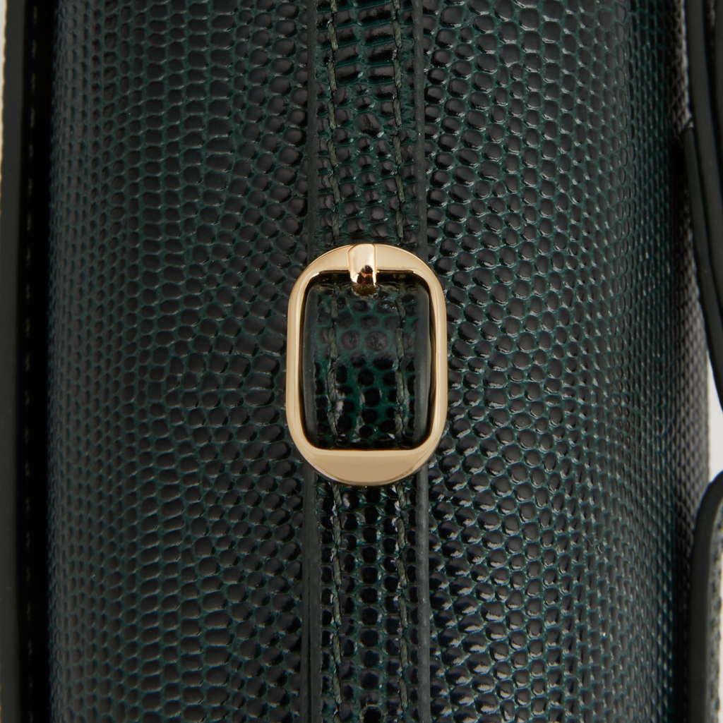 Emerald Lizard Shoulder Bag (Low Stock)