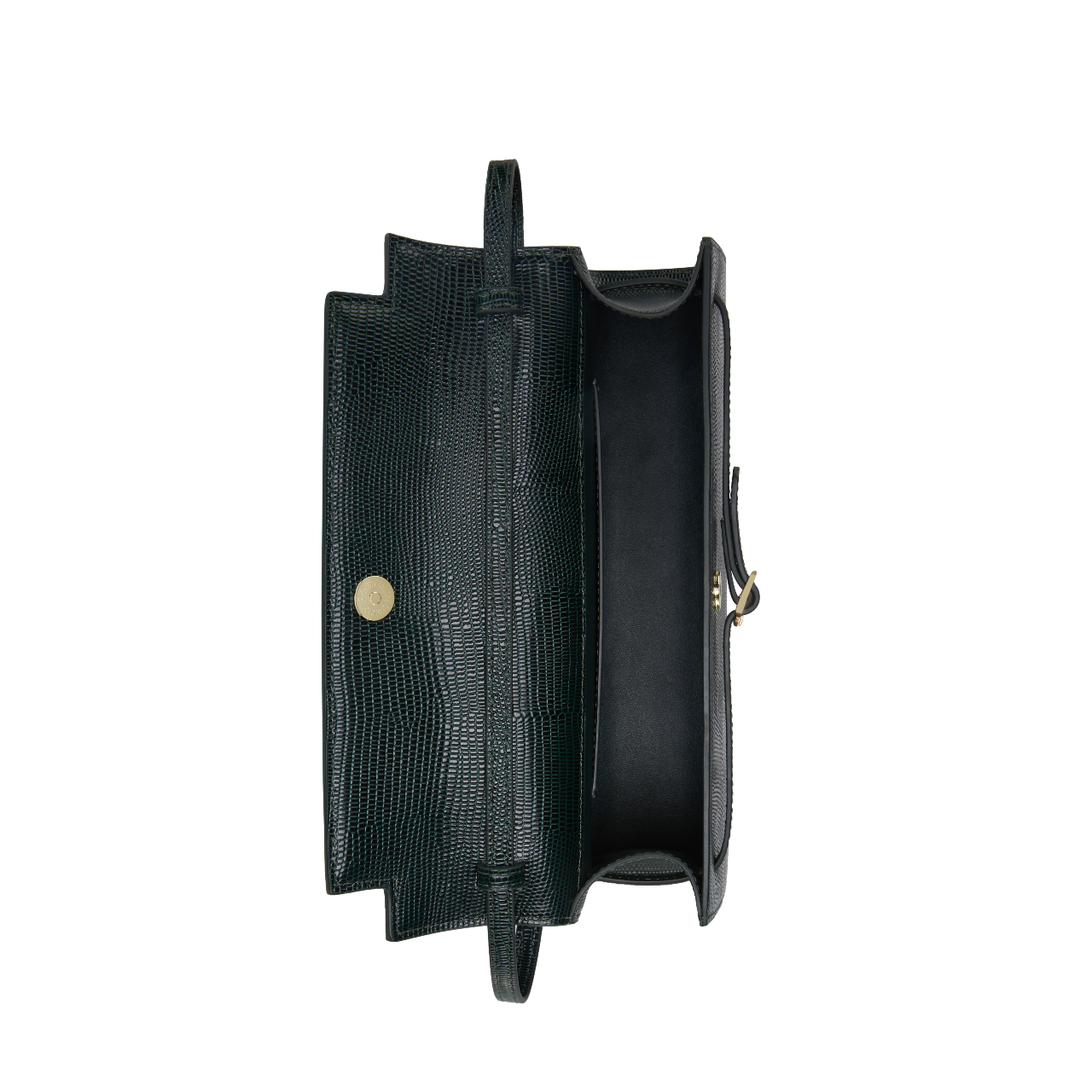 Emerald Lizard Shoulder Bag (Low Stock)