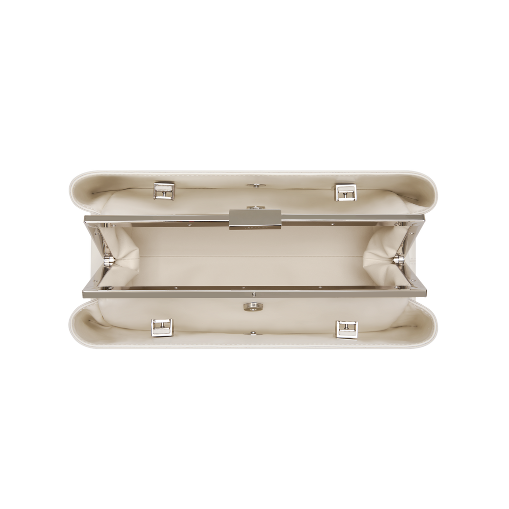 Silver Ivory Éclair Bag