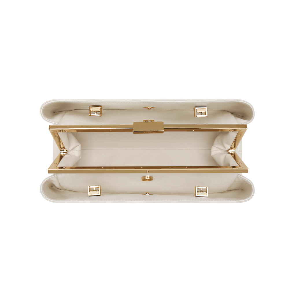 Gold Ivory Éclair Bag