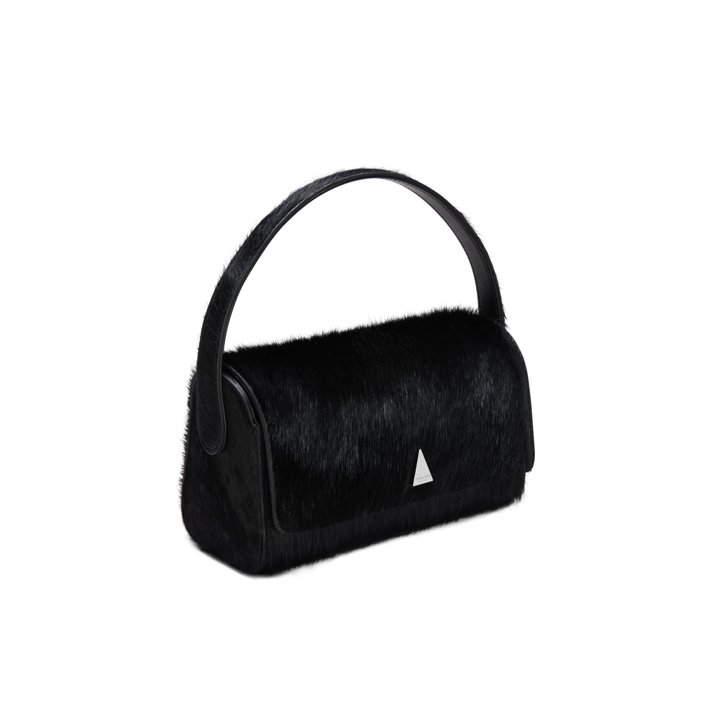 Black Calf Hair La Pochette
