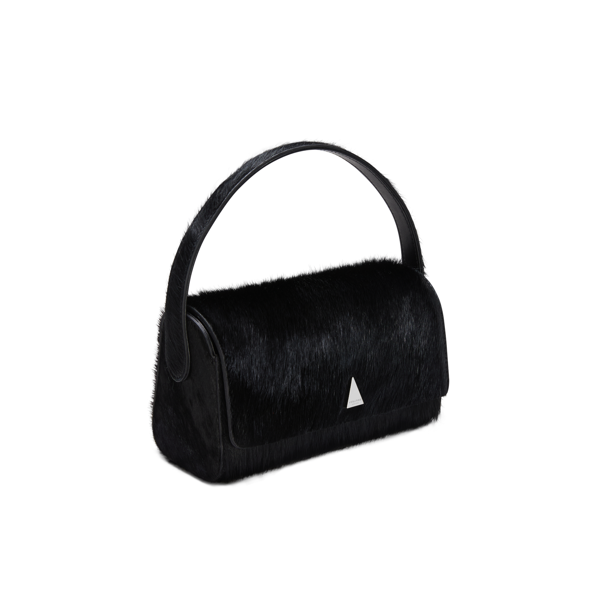 Black Calf Hair La Pochette