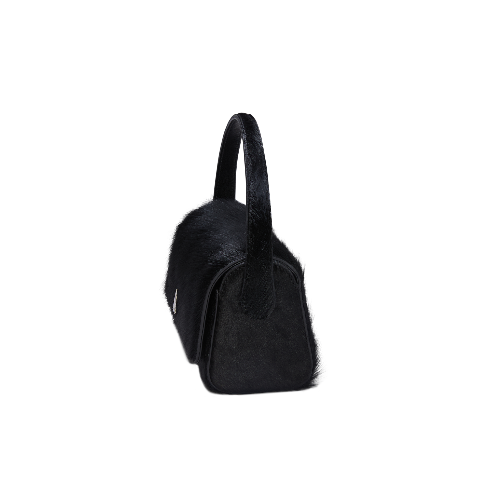 Black Calf Hair La Pochette