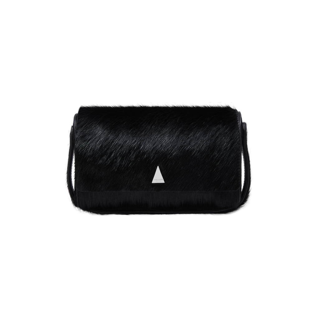 Black Calf Hair La Pochette