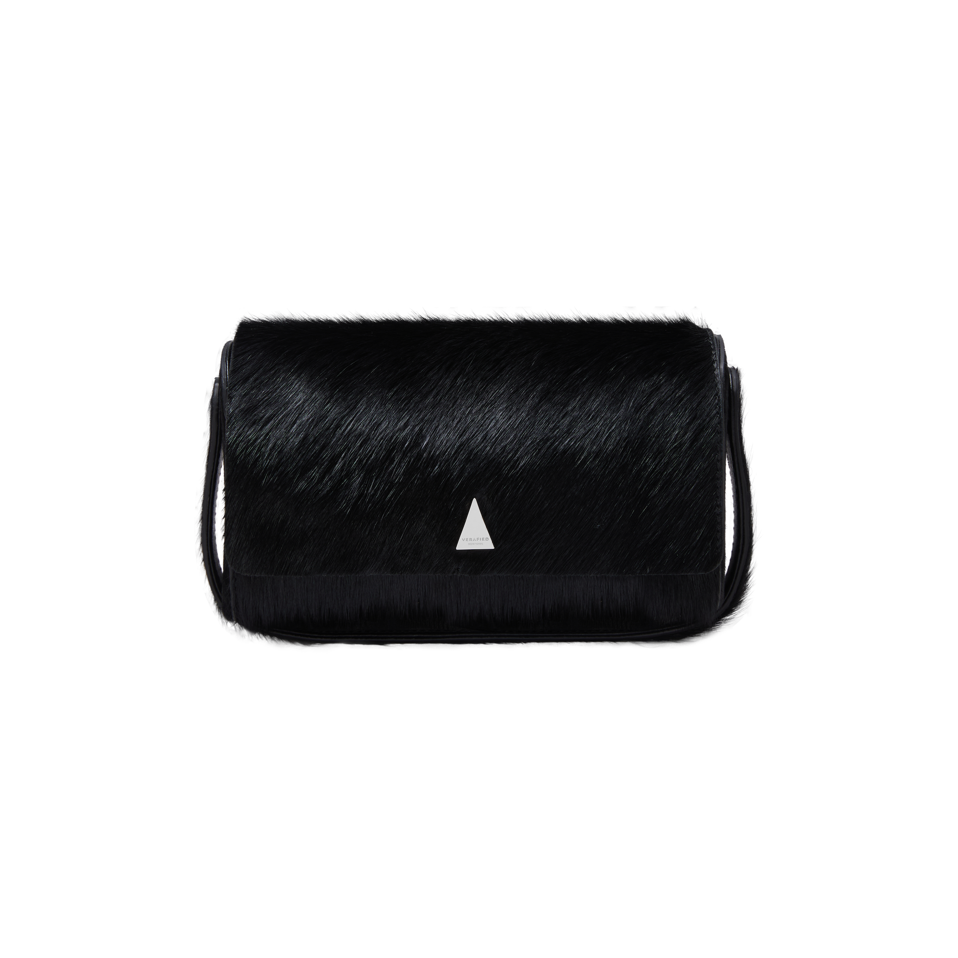 Black Calf Hair La Pochette