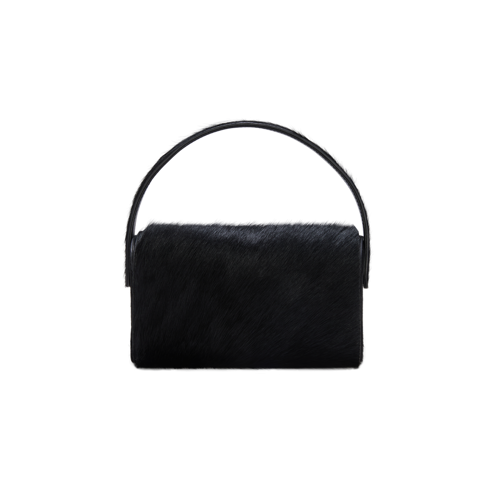 Black Calf Hair La Pochette