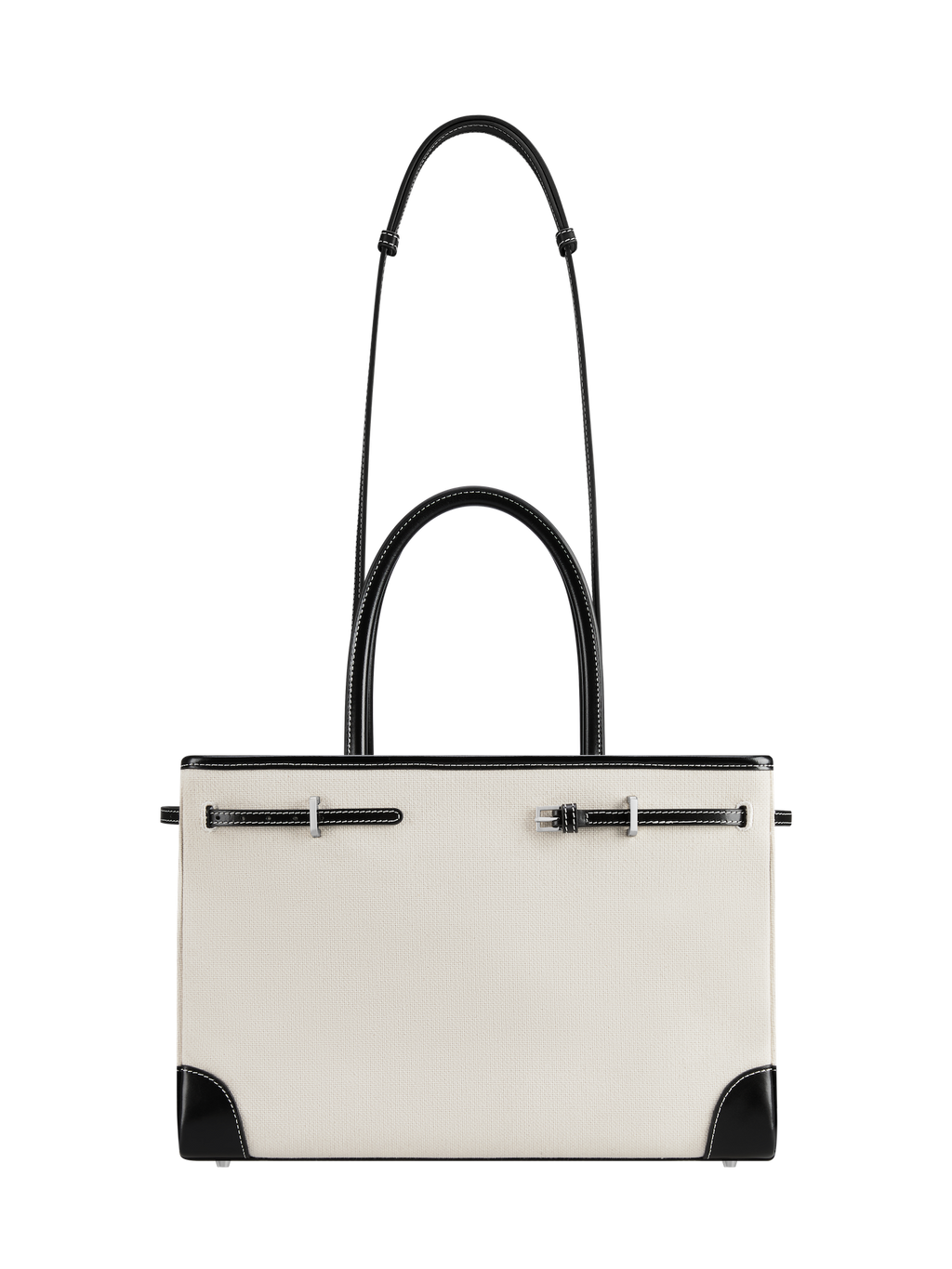 Black Canvas Book Tote Bag 33 (Final Sale)