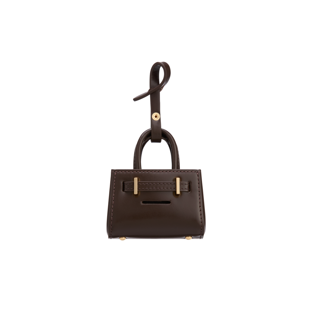 Chocolate Book Tote Charm