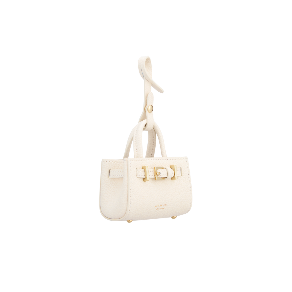 Ivory Book Tote Charm