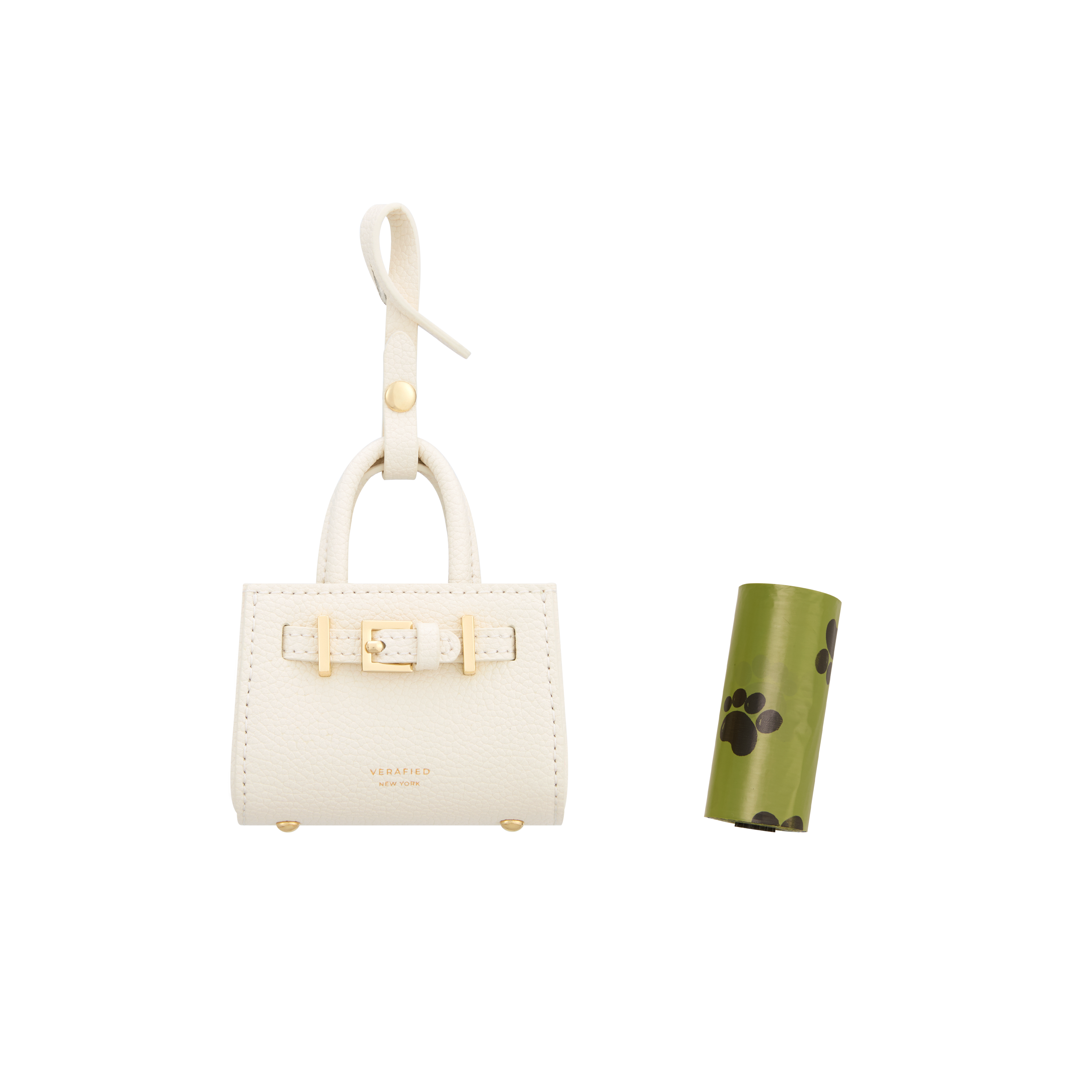 Ivory Togo Book Tote Bag 25