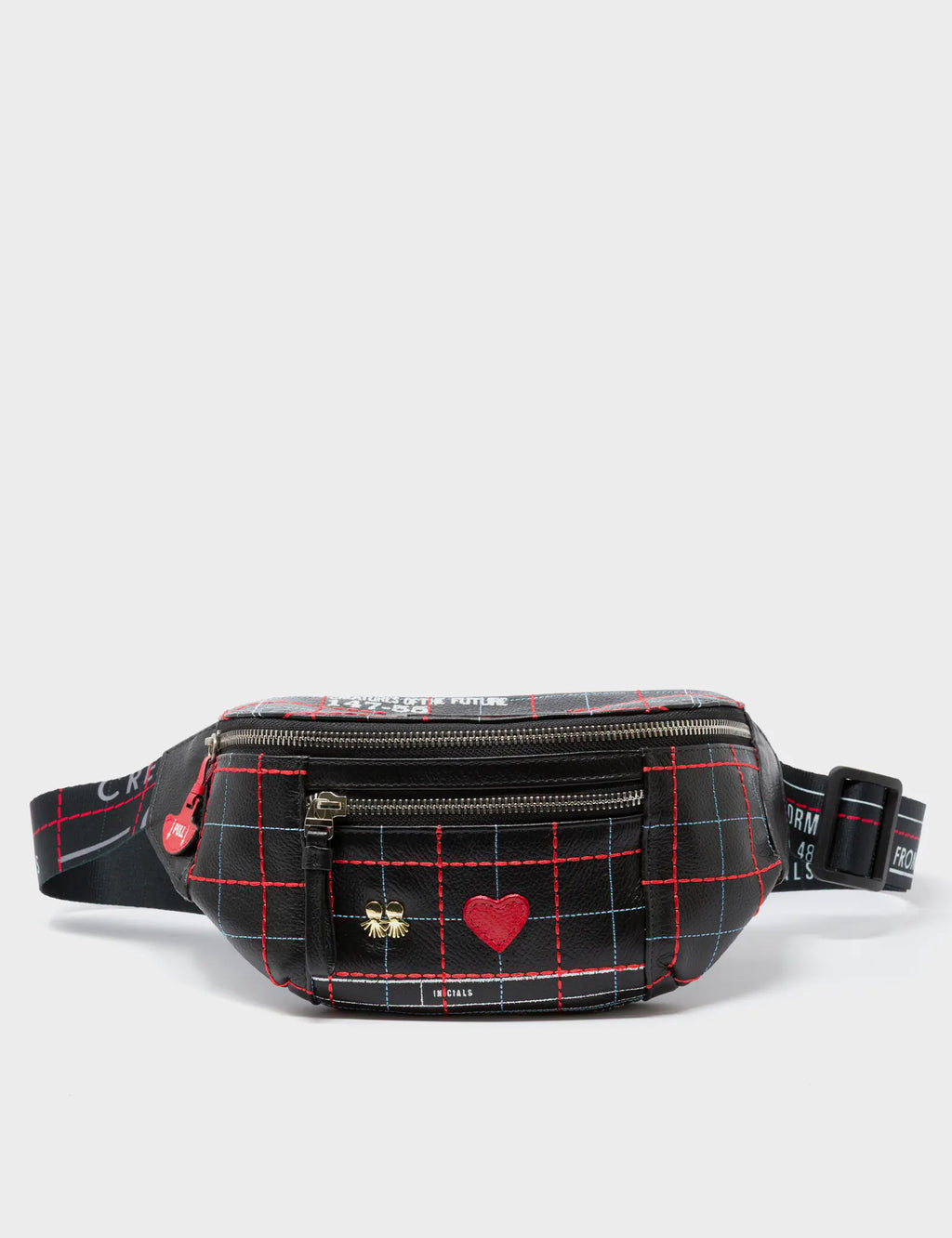 Harold Fanny Pack Black Leather - Lovestitch Design