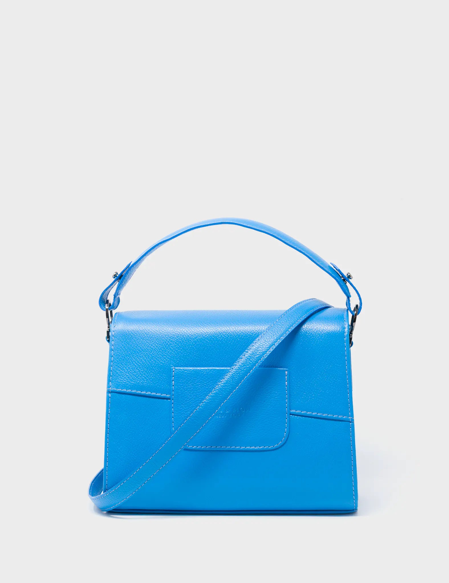 Anastasio Mini Crossbody Handbag Ibiza Blue Leather - Look Up 👀