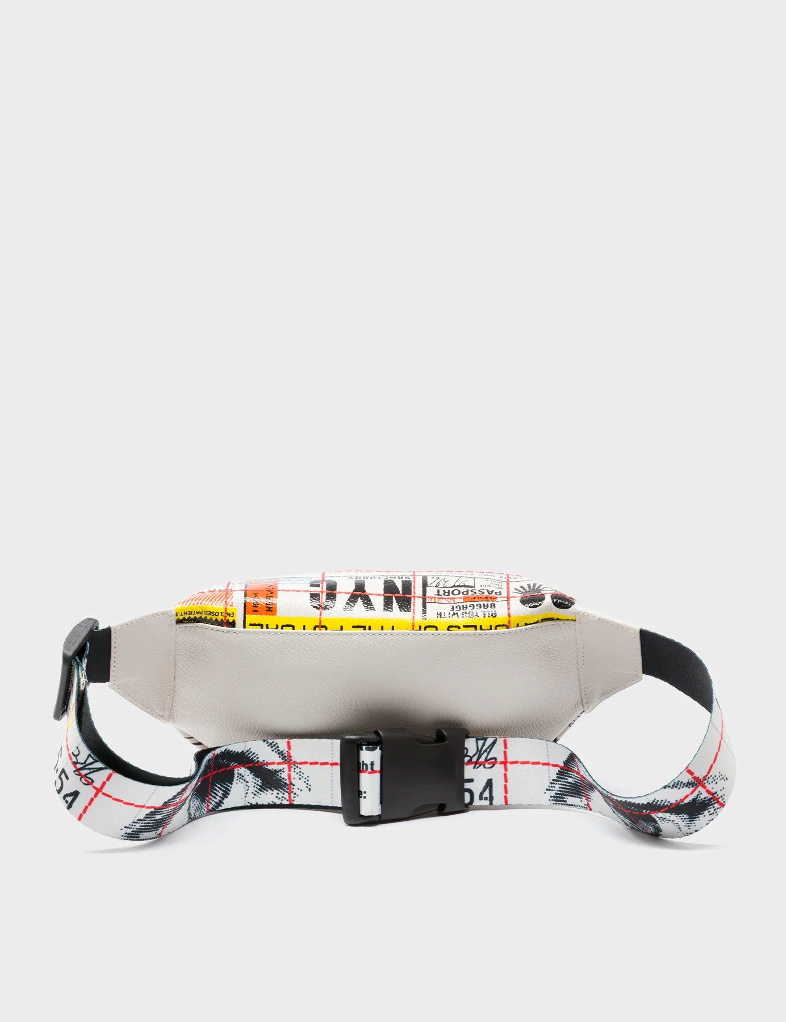 Harold Fanny Pack Cream Leather - Kind Type Design
