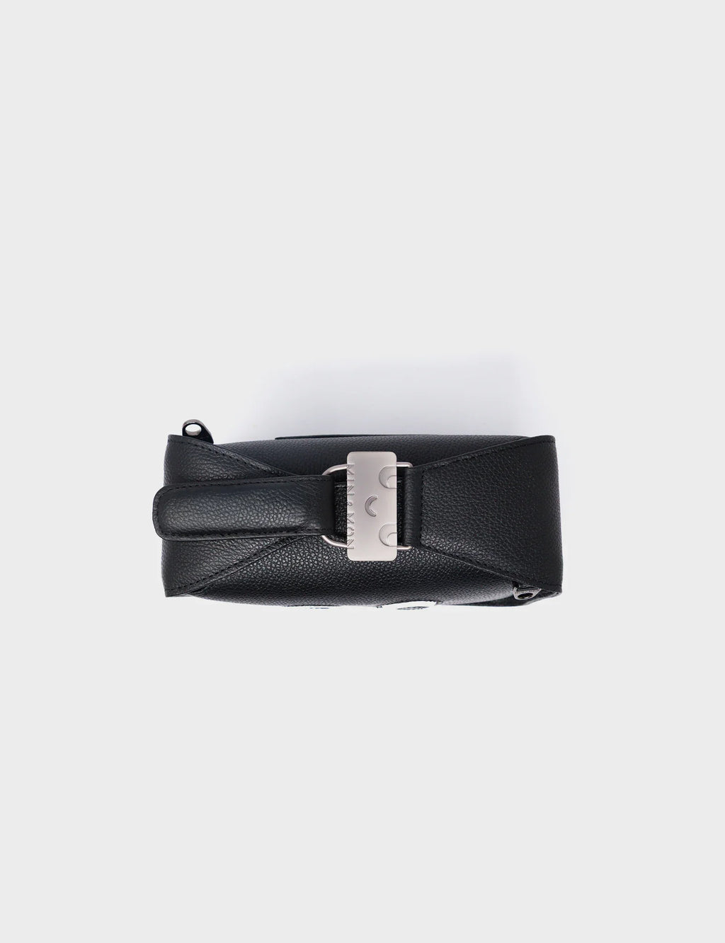 Benji Small Crossbody Black Leather Bag - Look Up 👀