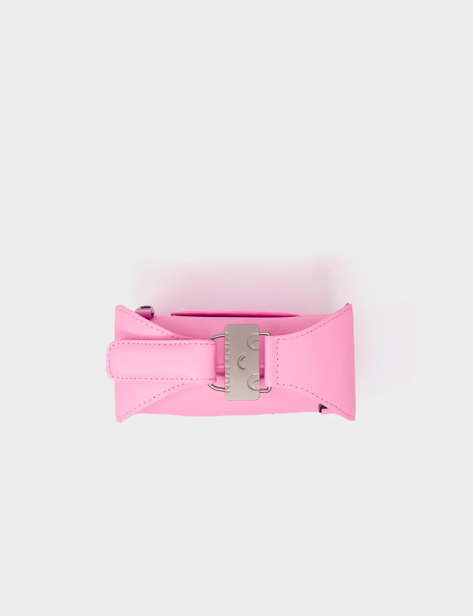 Benji Micro Crossbody Soft Neon Pink Leather Bag - Look Up 👀