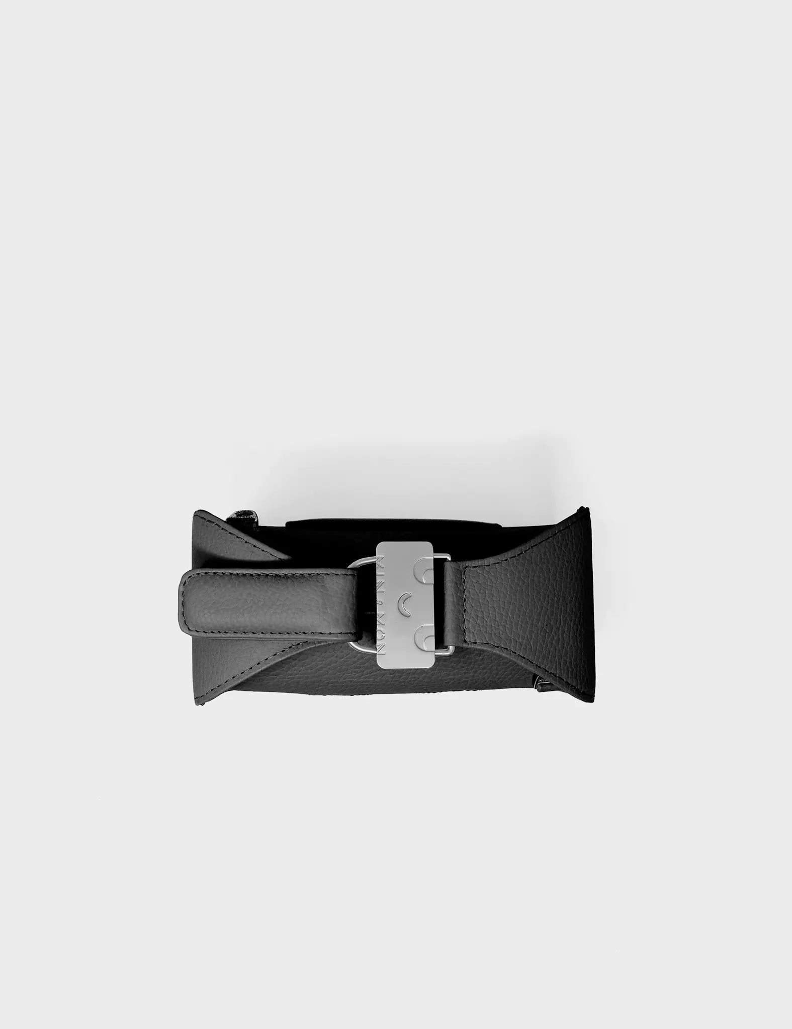 Benji Micro Crossbody Black Leather Bag - Look Up 👀