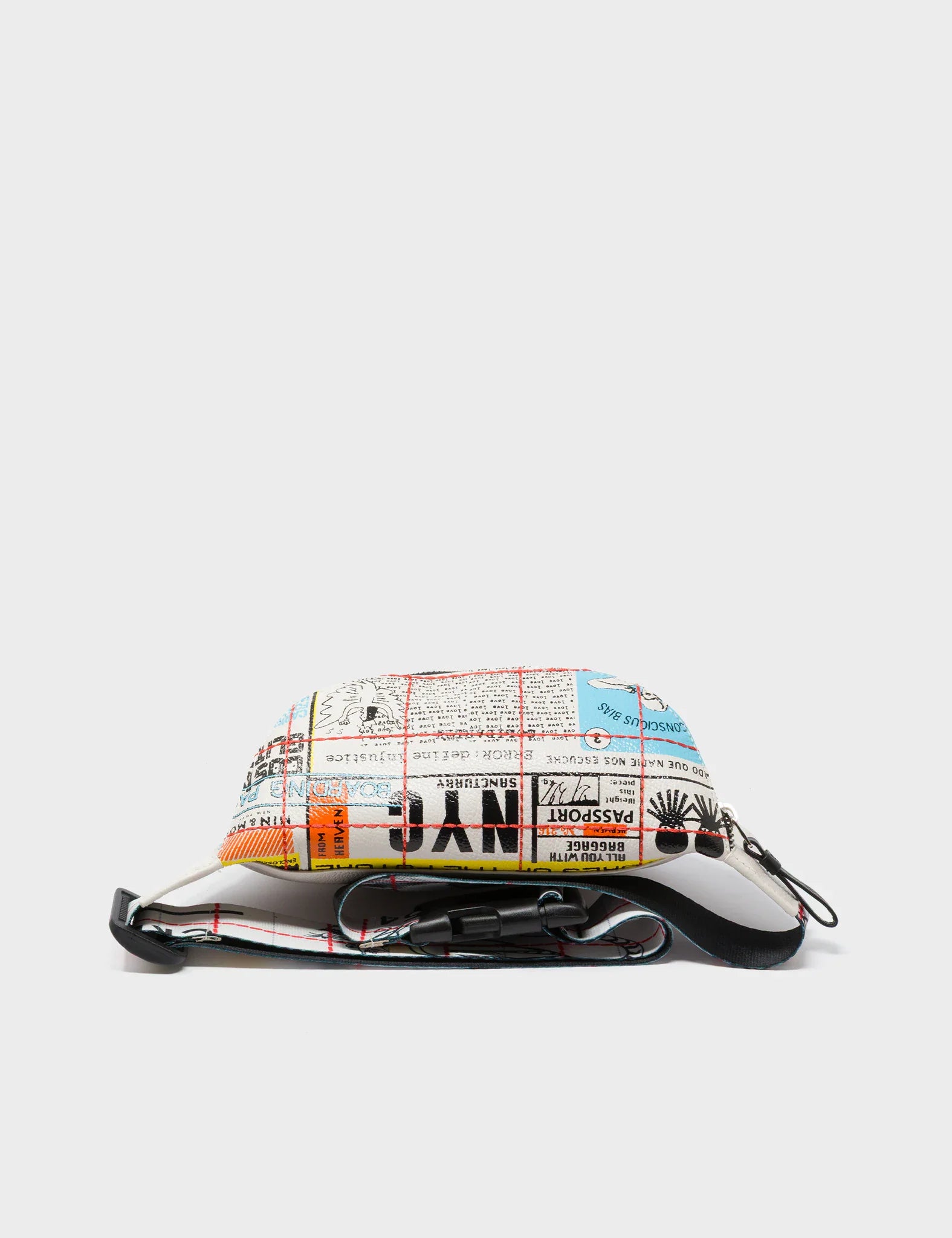 Harold Fanny Pack Cream Leather - Kind Type Design
