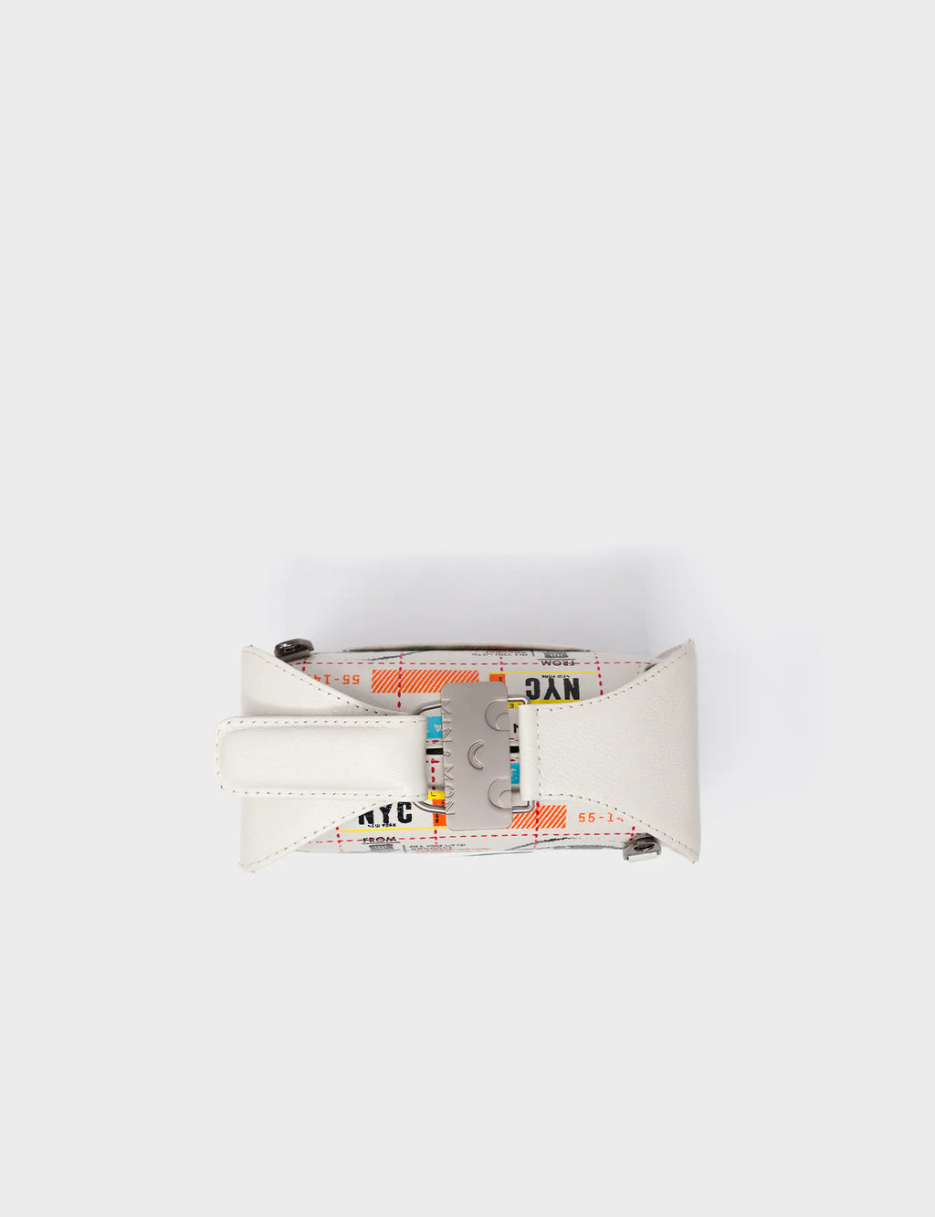 Benji Micro Crossbody Cream Leather Bag - Kind Type Design