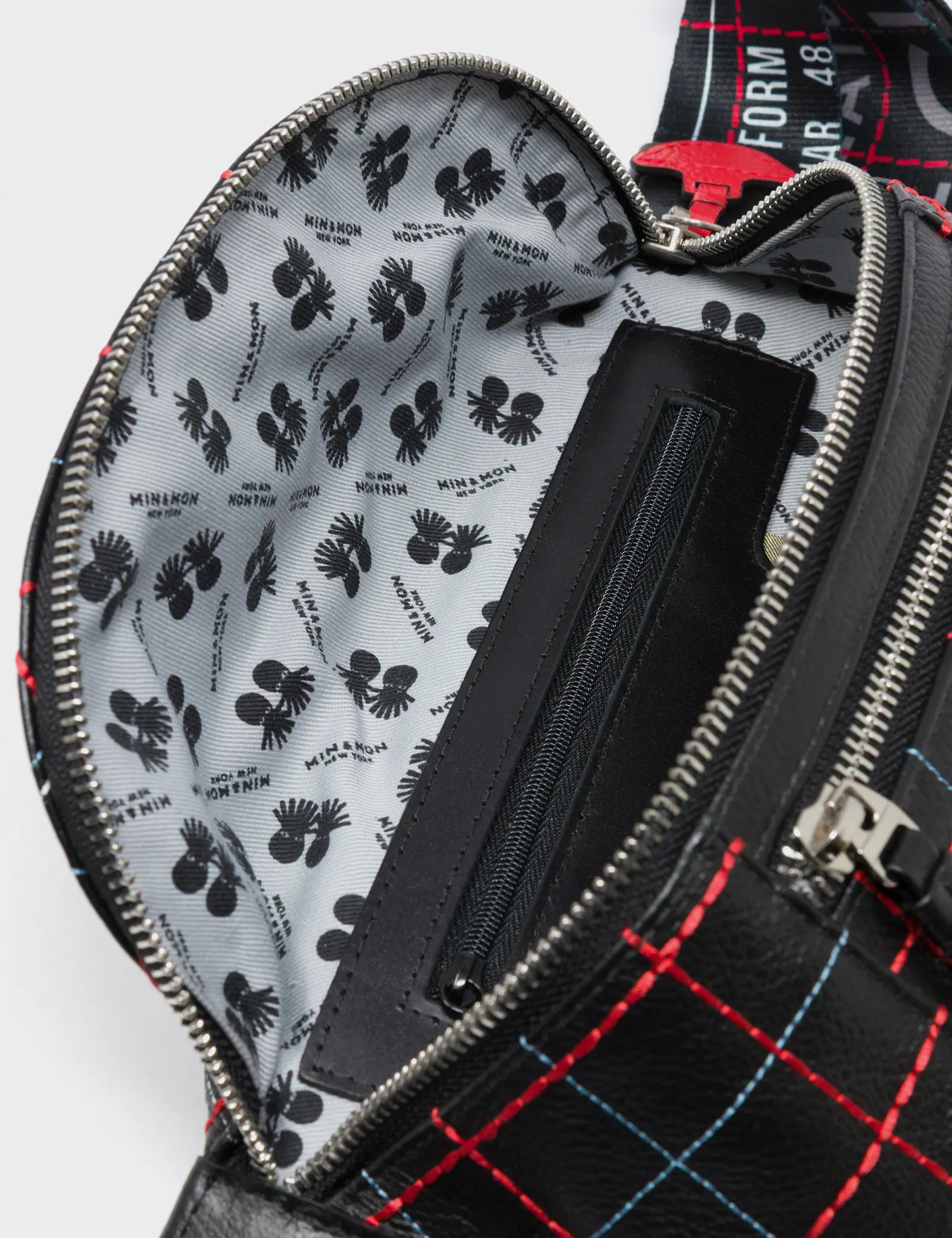 Harold Fanny Pack Black Leather - Lovestitch Design