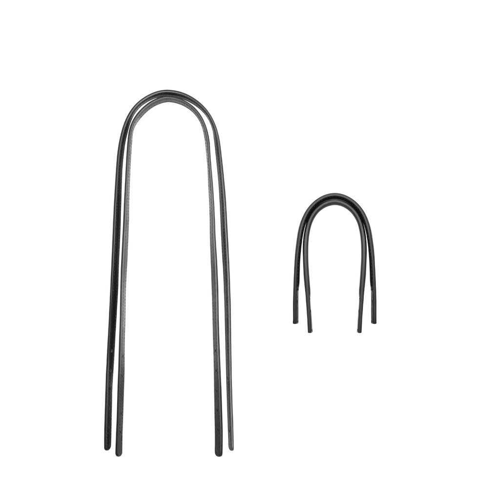 Silver Noir Éclair Bag