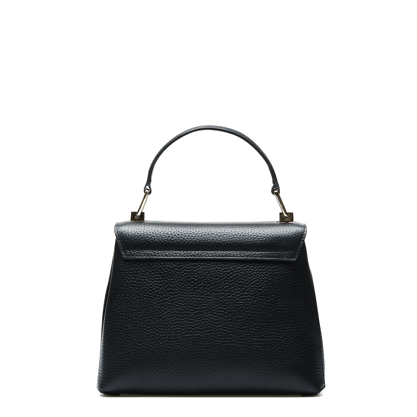 Femme Forte Heline black calfskin leather handbag