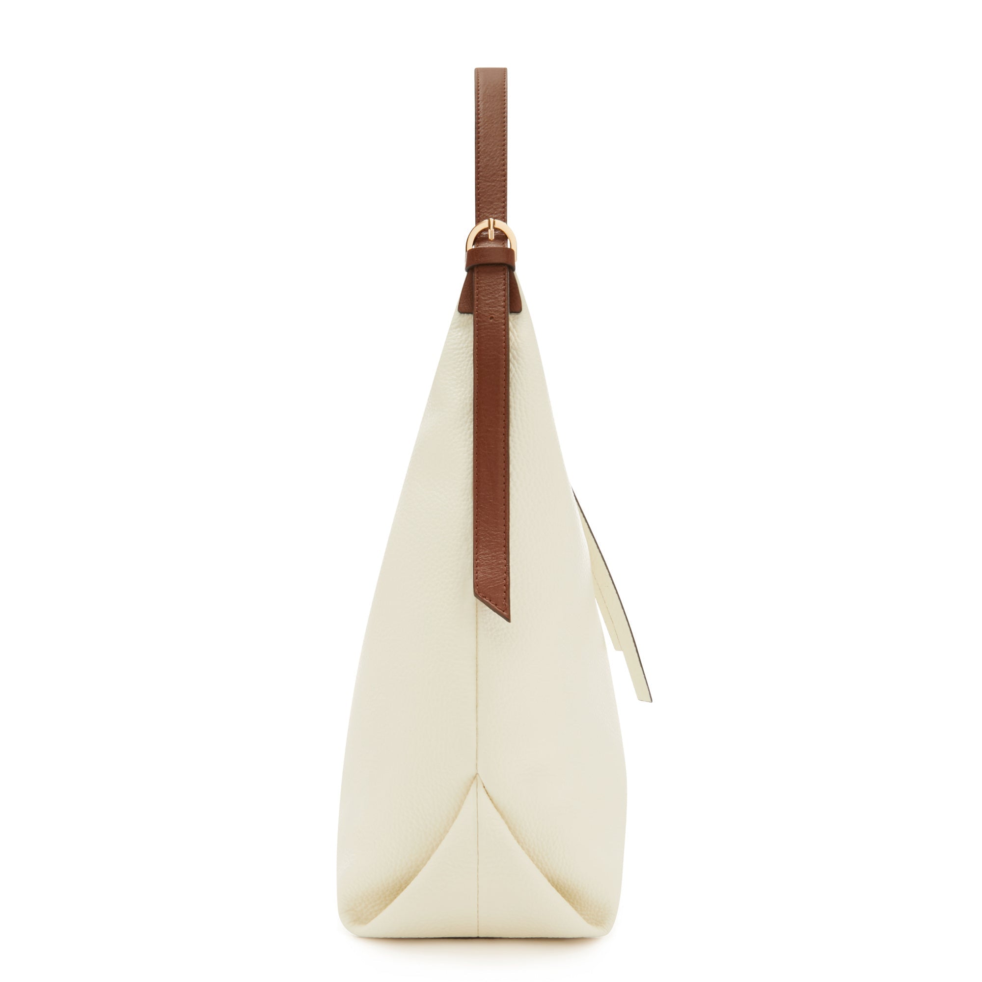 Honoré Muriel cream calfskin leather shoulder bag