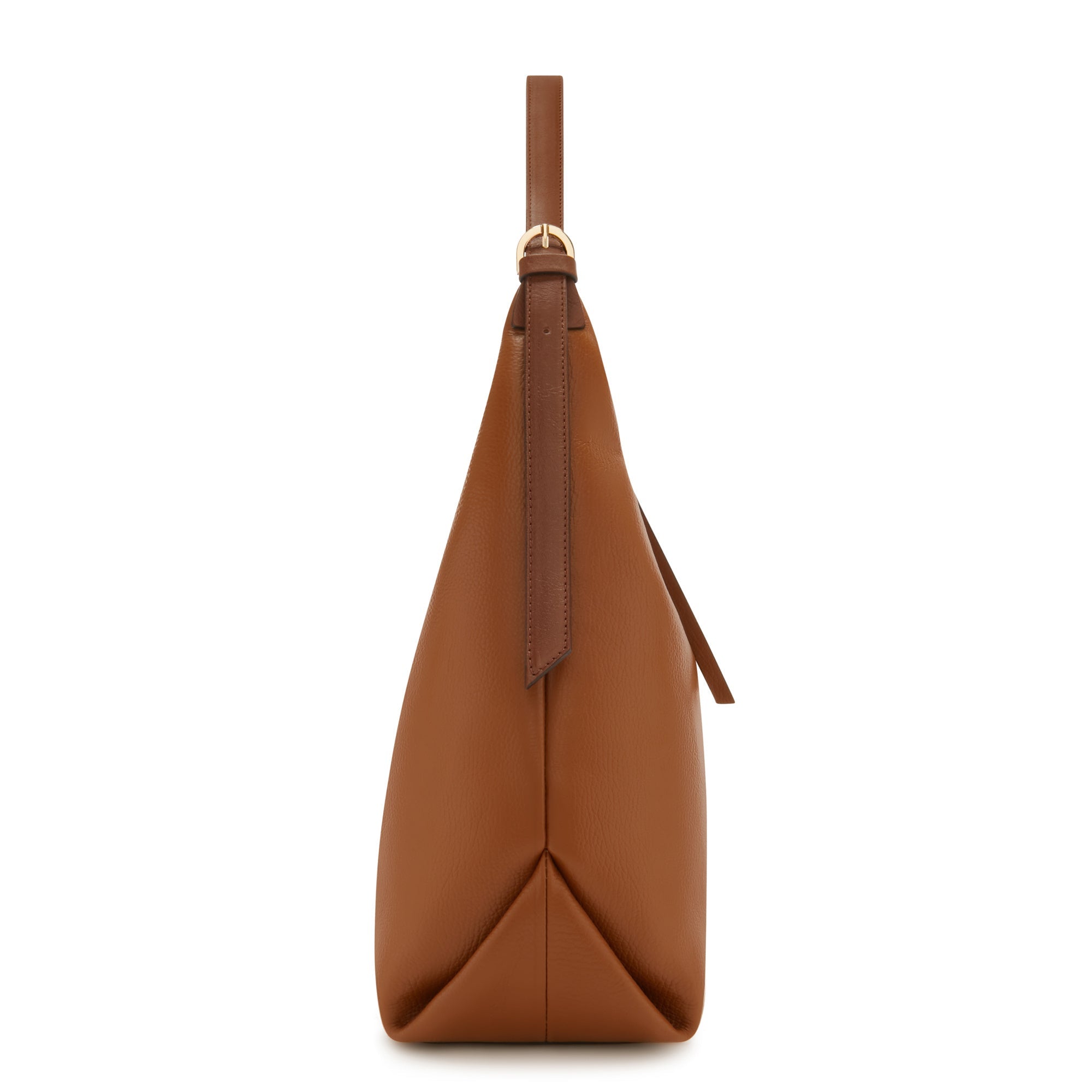Honoré Muriel cognac calfskin leather shoulder bag