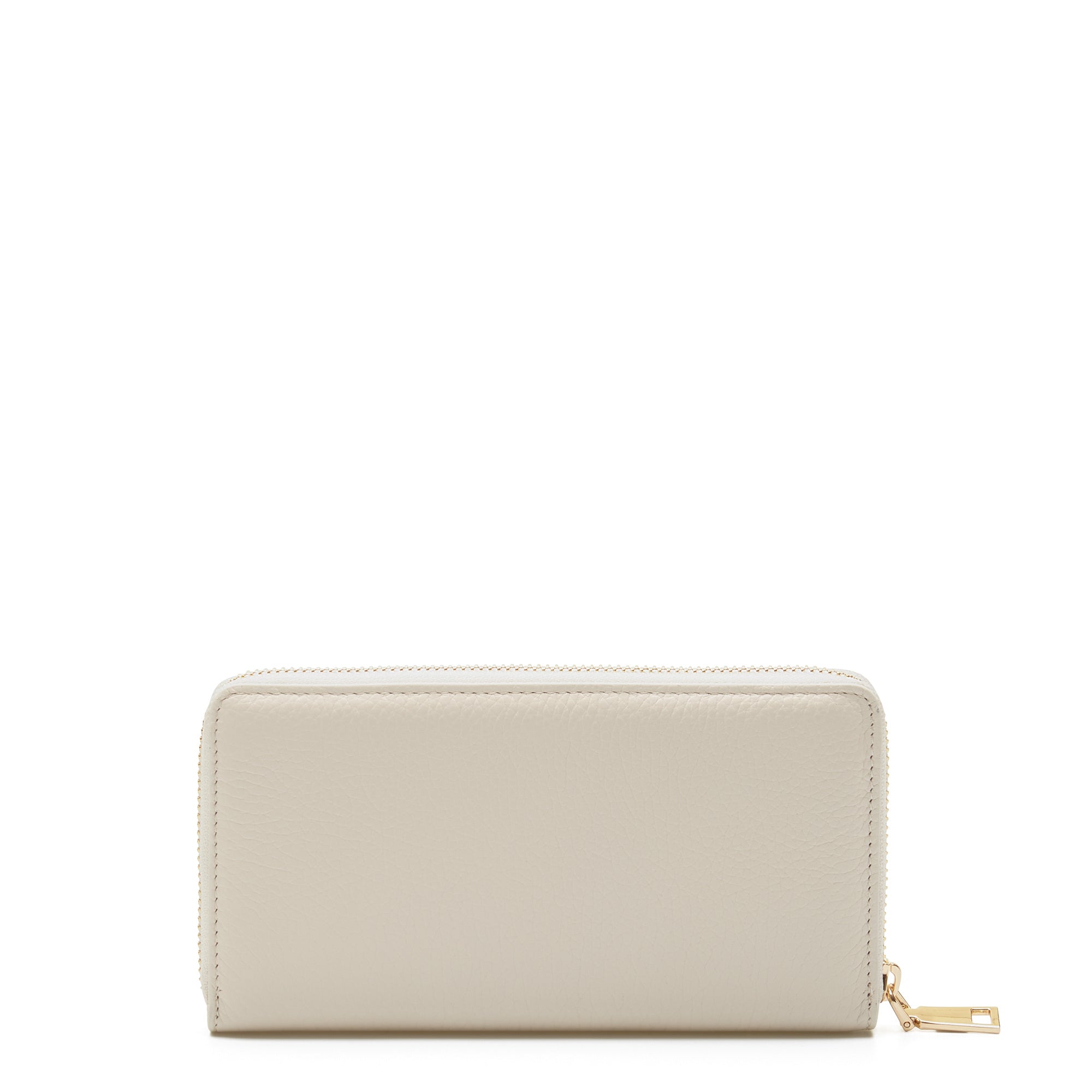 Cadeau d'Isabel cream calfskin leather handbag and wallet set