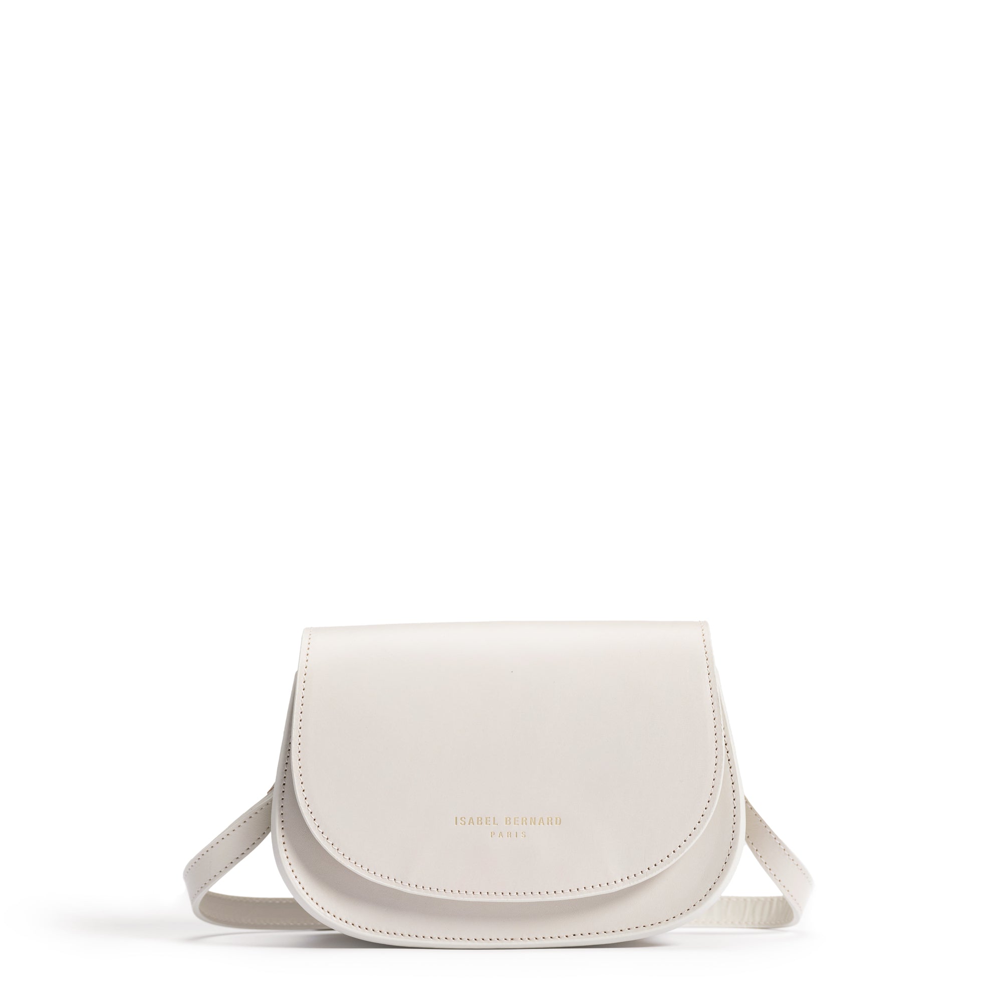 Montmartre Manon cream vegetable tanned leather crossbody bag