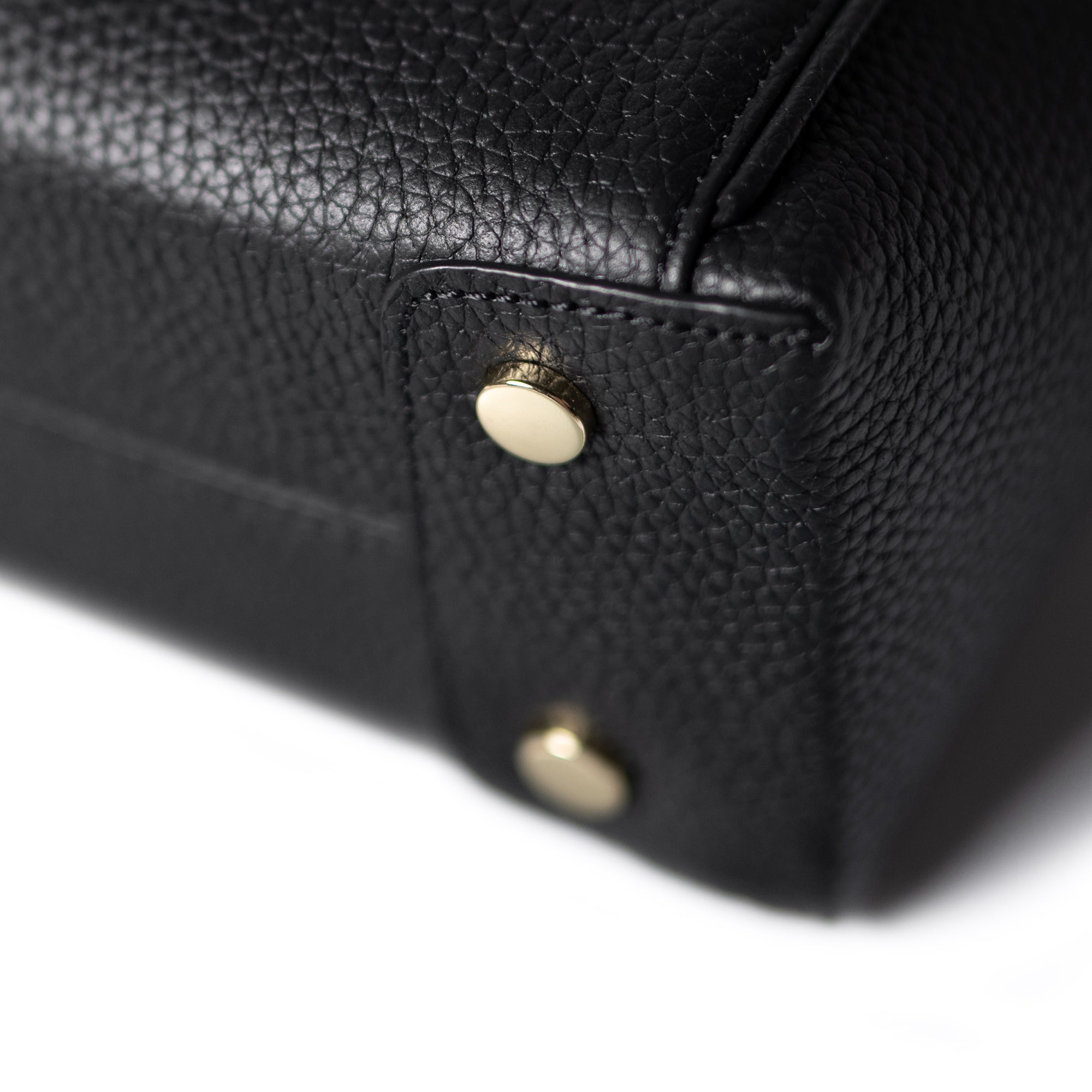 Honoré Cloe Mini black calfskin leather handbag