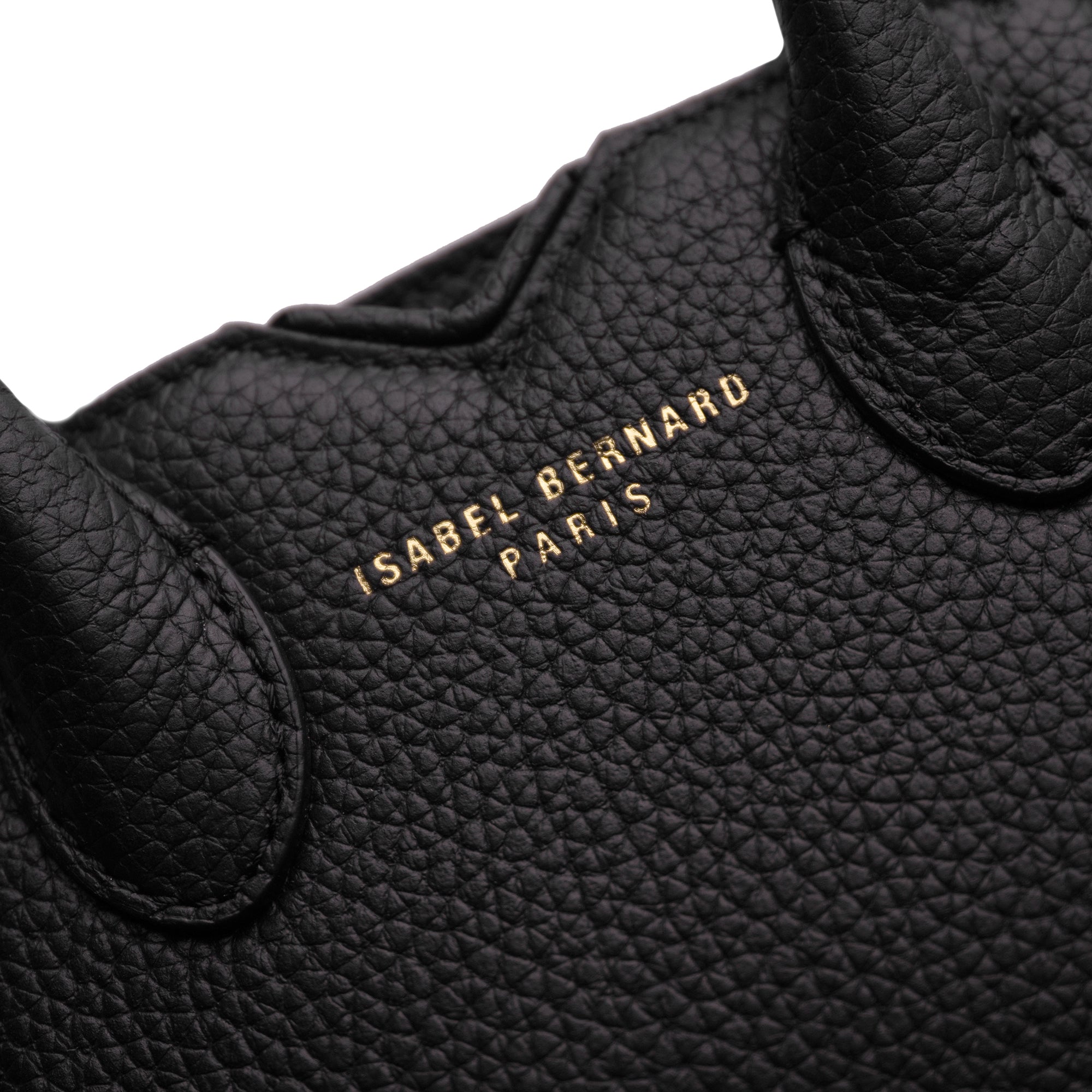 Honoré Cloe Mini black calfskin leather handbag