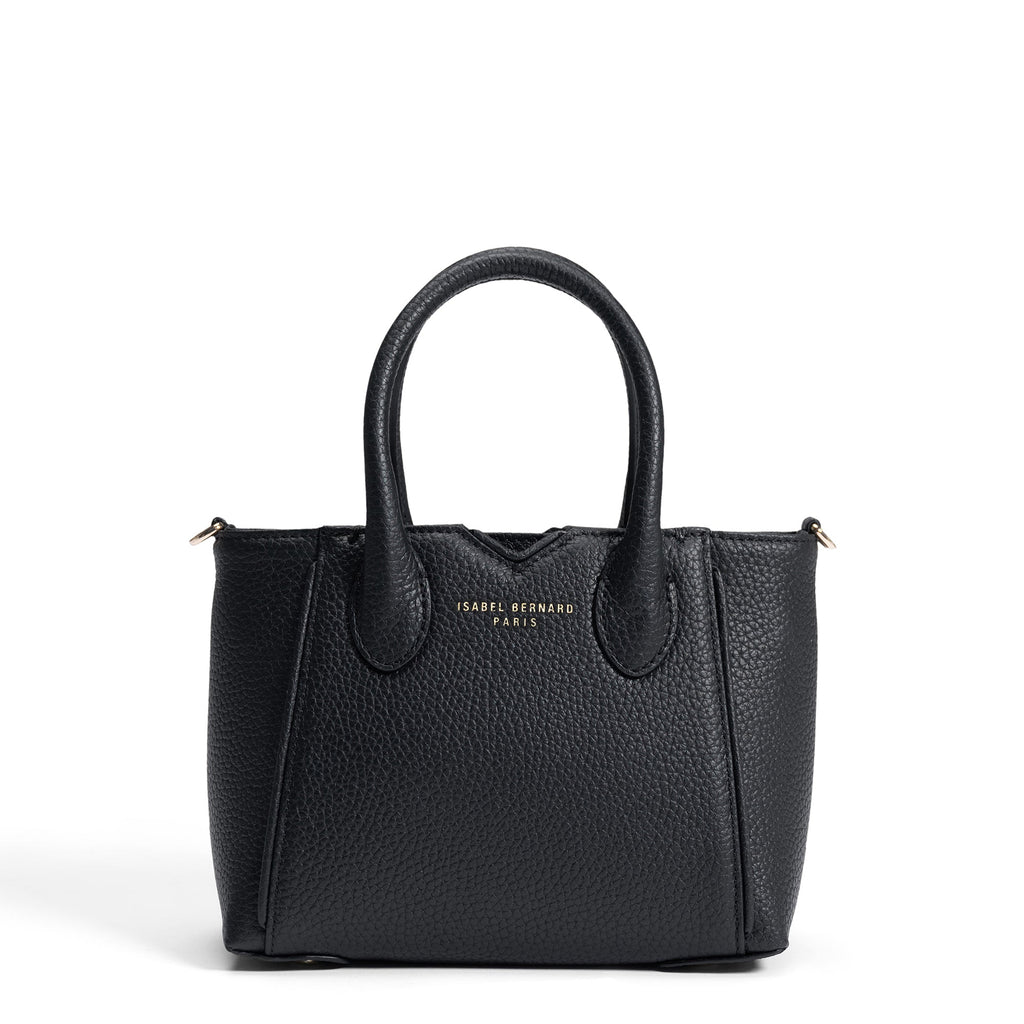 Honoré Cloe Mini black calfskin leather handbag