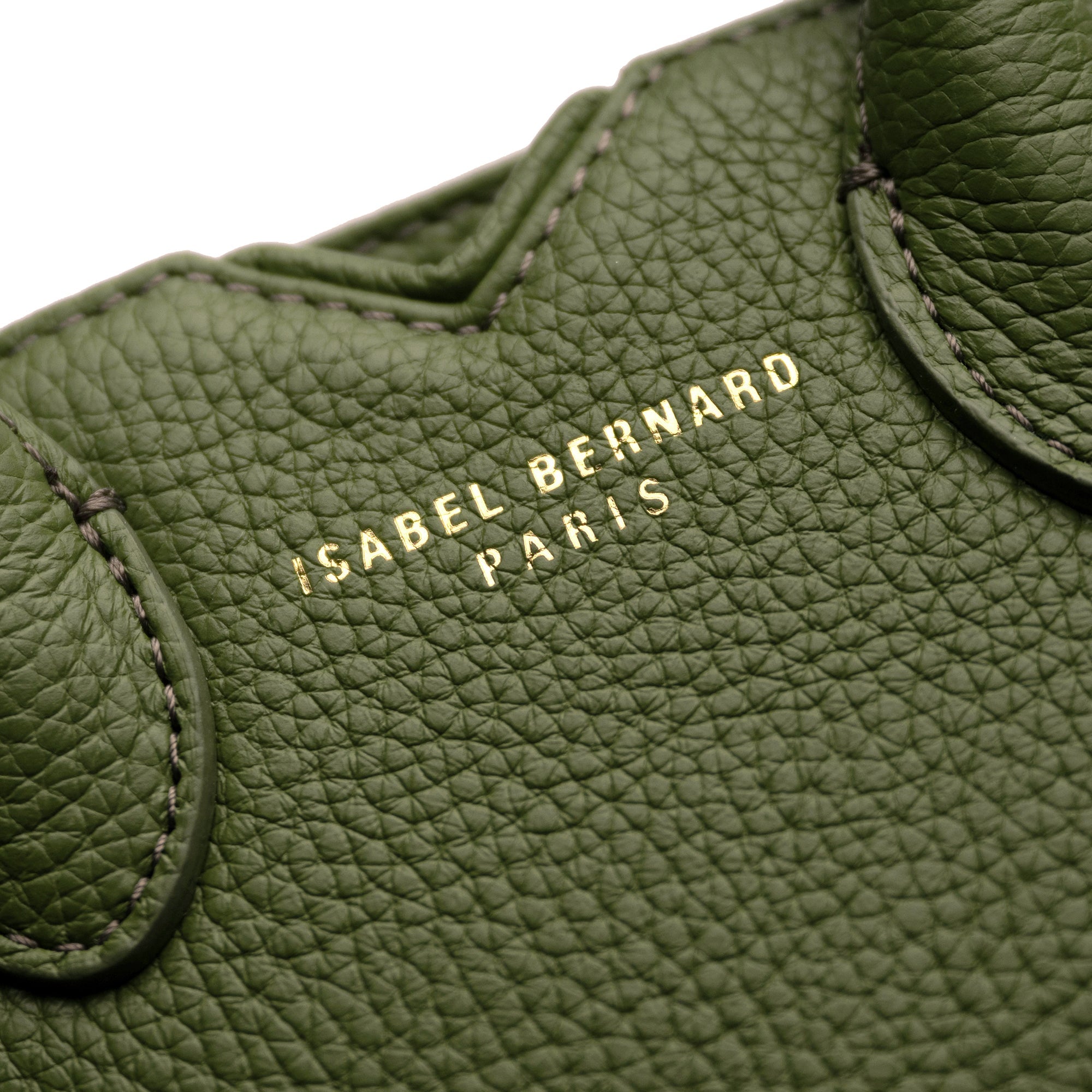 Honoré Cloe Mini green calfskin leather handbag