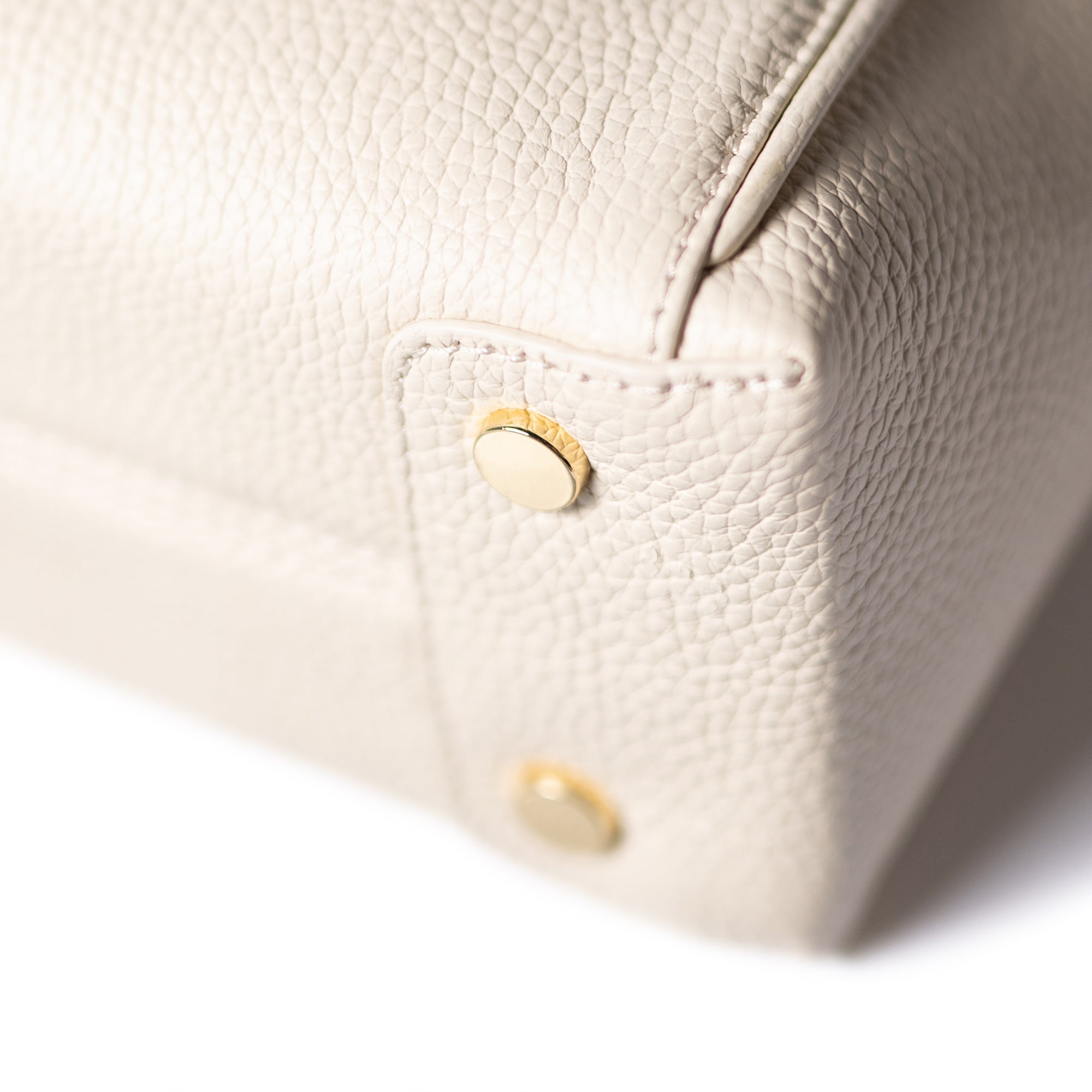 Honoré Cloe Mini cream calfskin leather handbag
