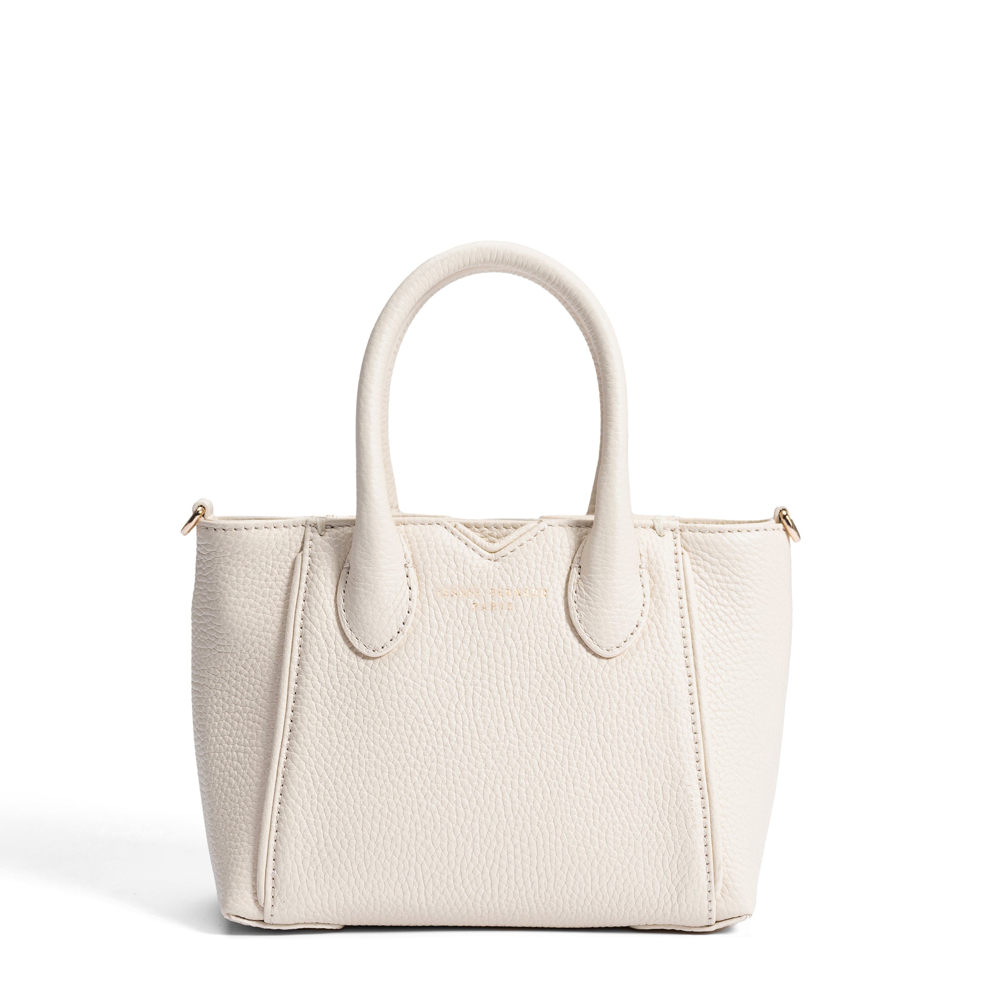 Honoré Cloe Mini cream calfskin leather handbag