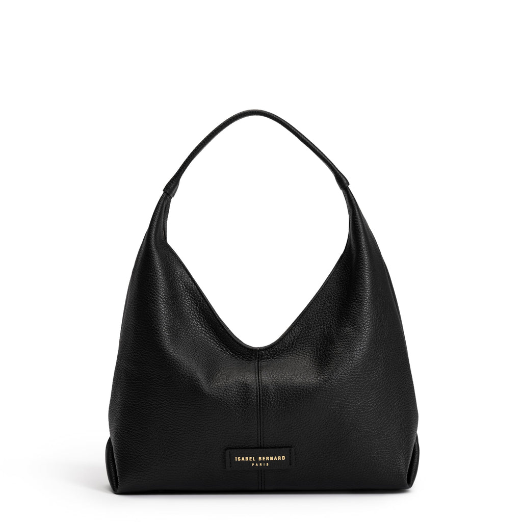 Honoré Grace mini black calfskin leather handbag