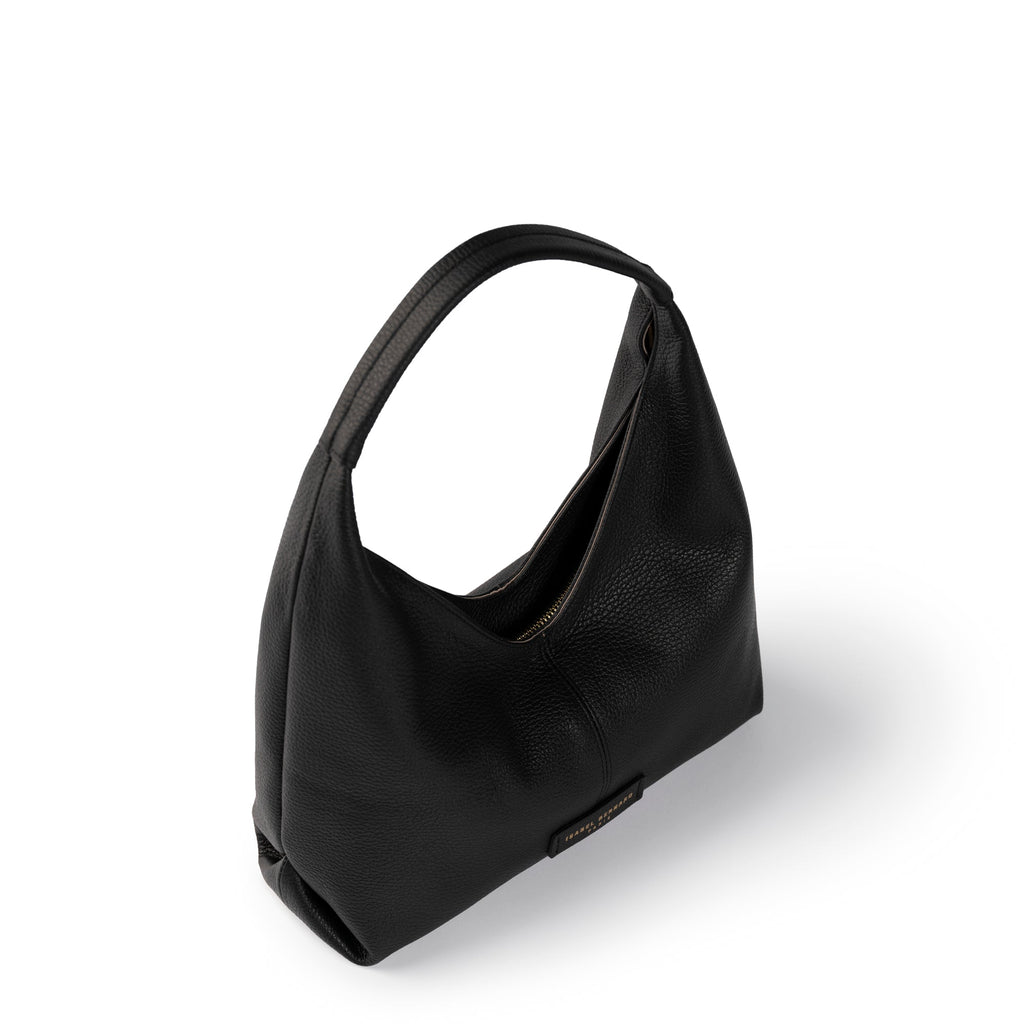 Honoré Grace mini black calfskin leather handbag