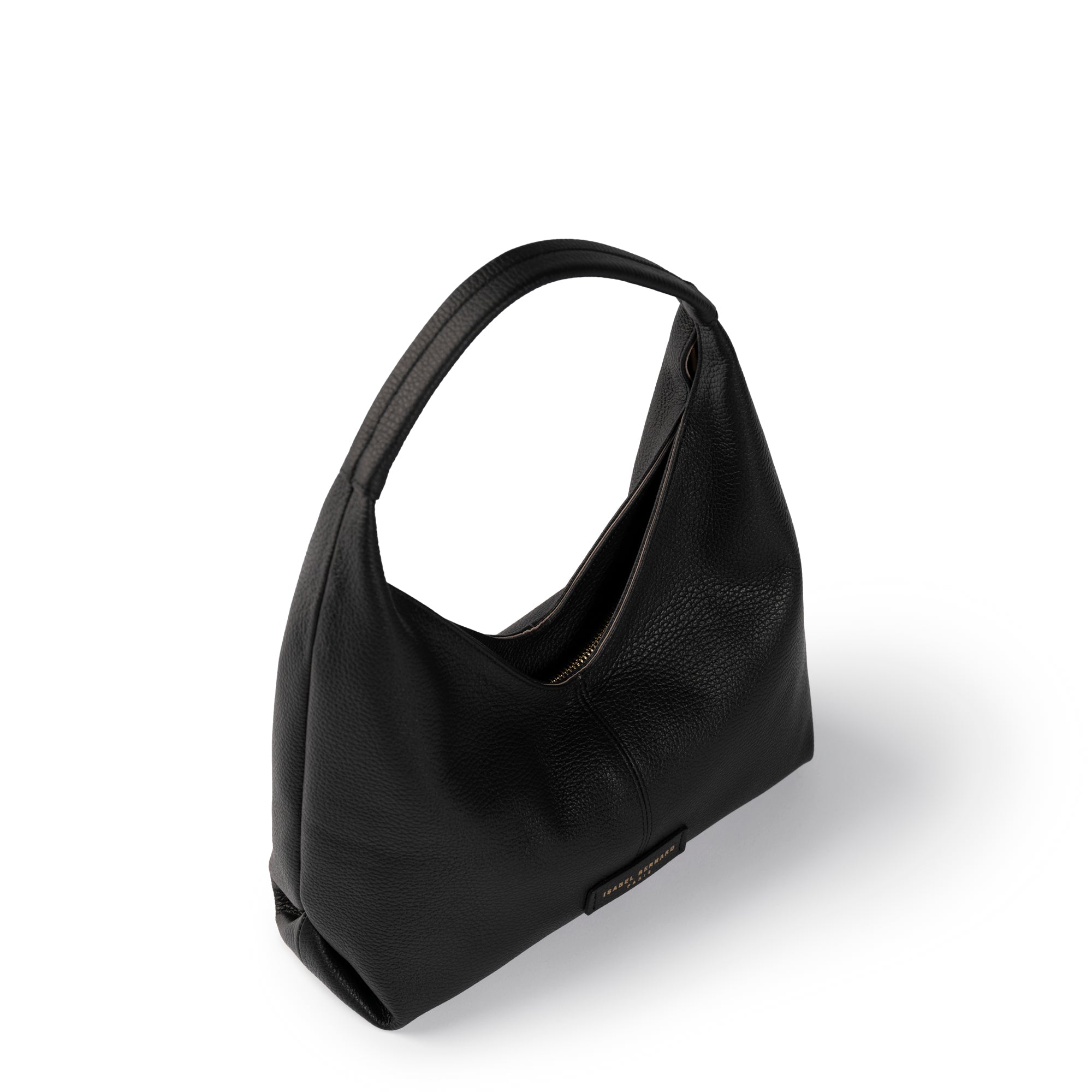 Honoré Grace mini black calfskin leather handbag