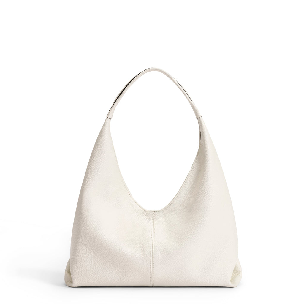 Honoré Grace mini cream calfskin leather handbag