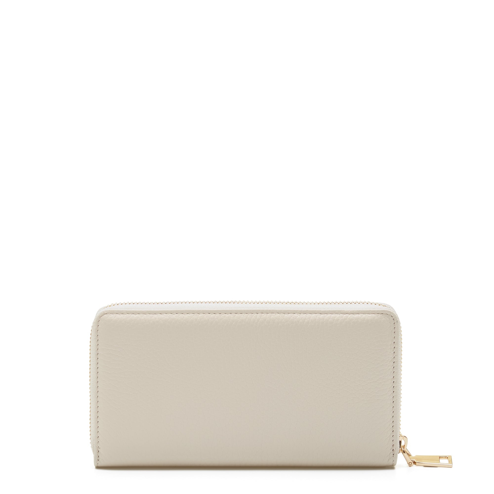 Cadeau d'Isabel cream calfskin leather shopper and wallet set