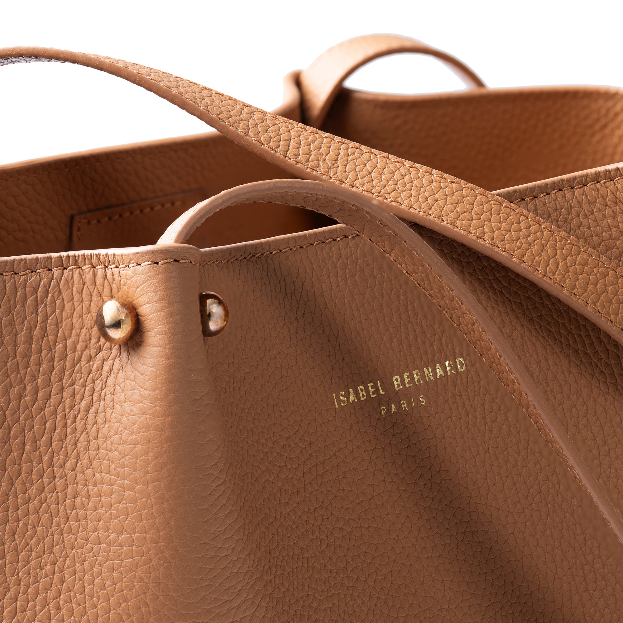 Honoré Nata camel leather shopper calfskin leather