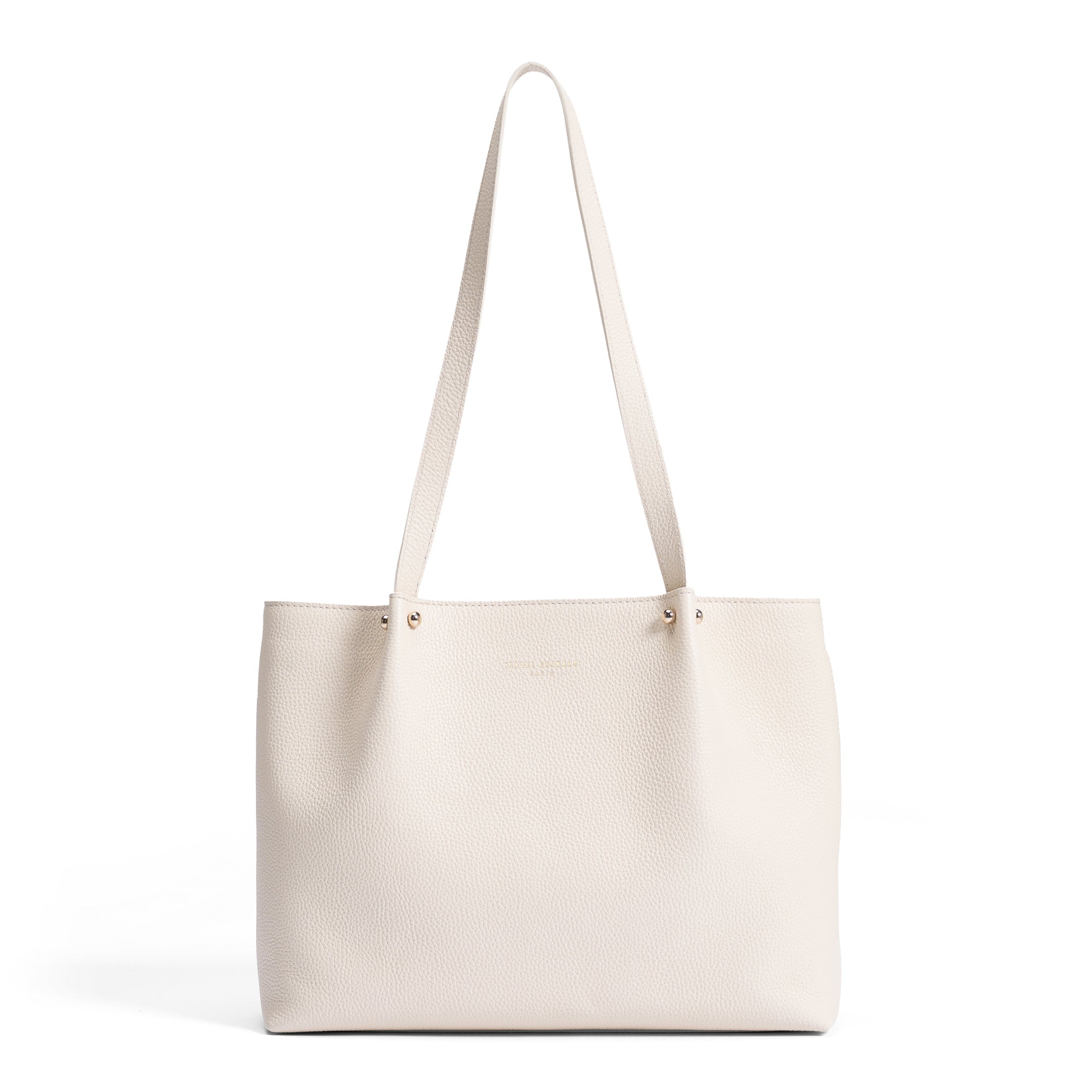 Honoré Nata cream leather shopper calfskin leather