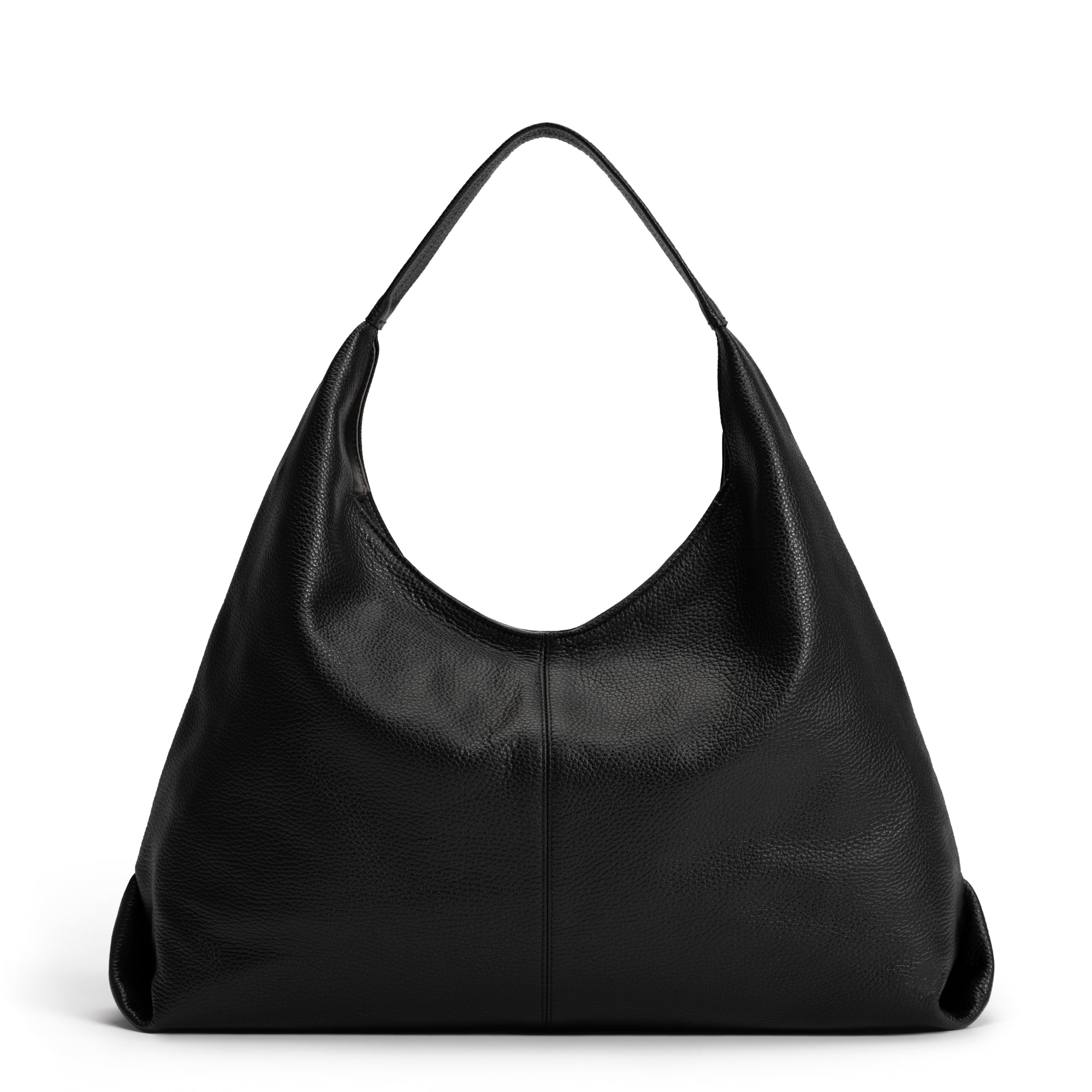 Honoré Grace black calfskin leather shoulder bag