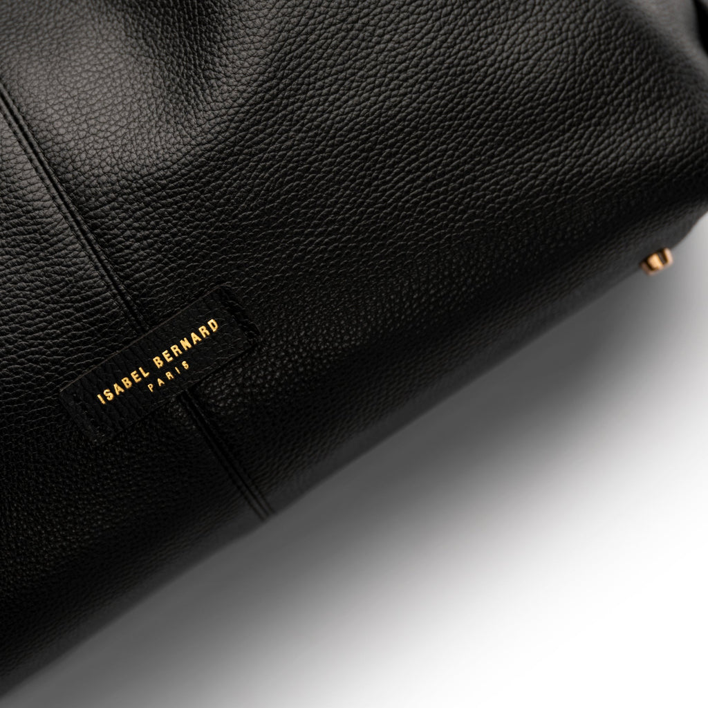 Honoré Grace black calfskin leather shoulder bag